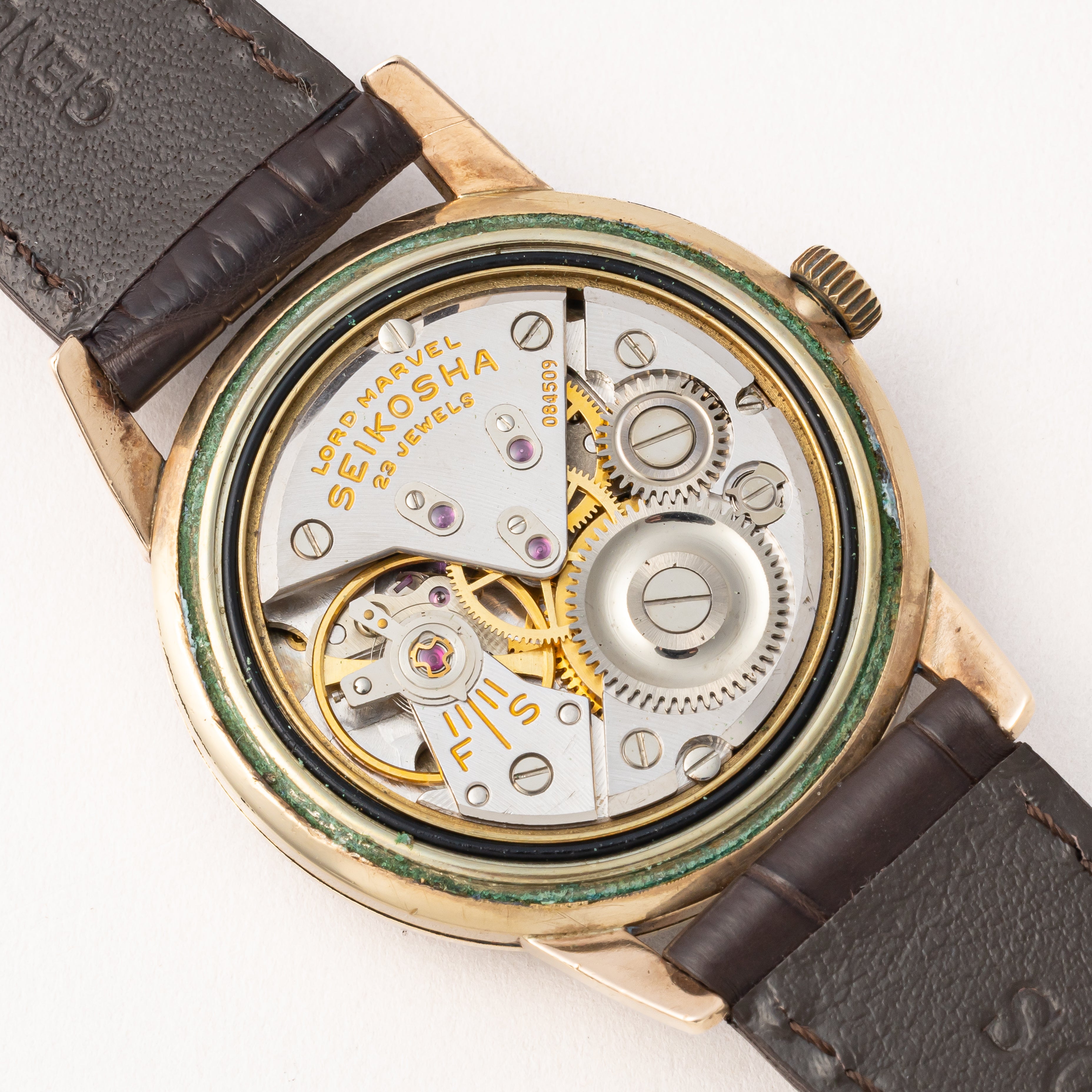 セイコー ロードマーベル 1963年製 15023E LM 14金張り