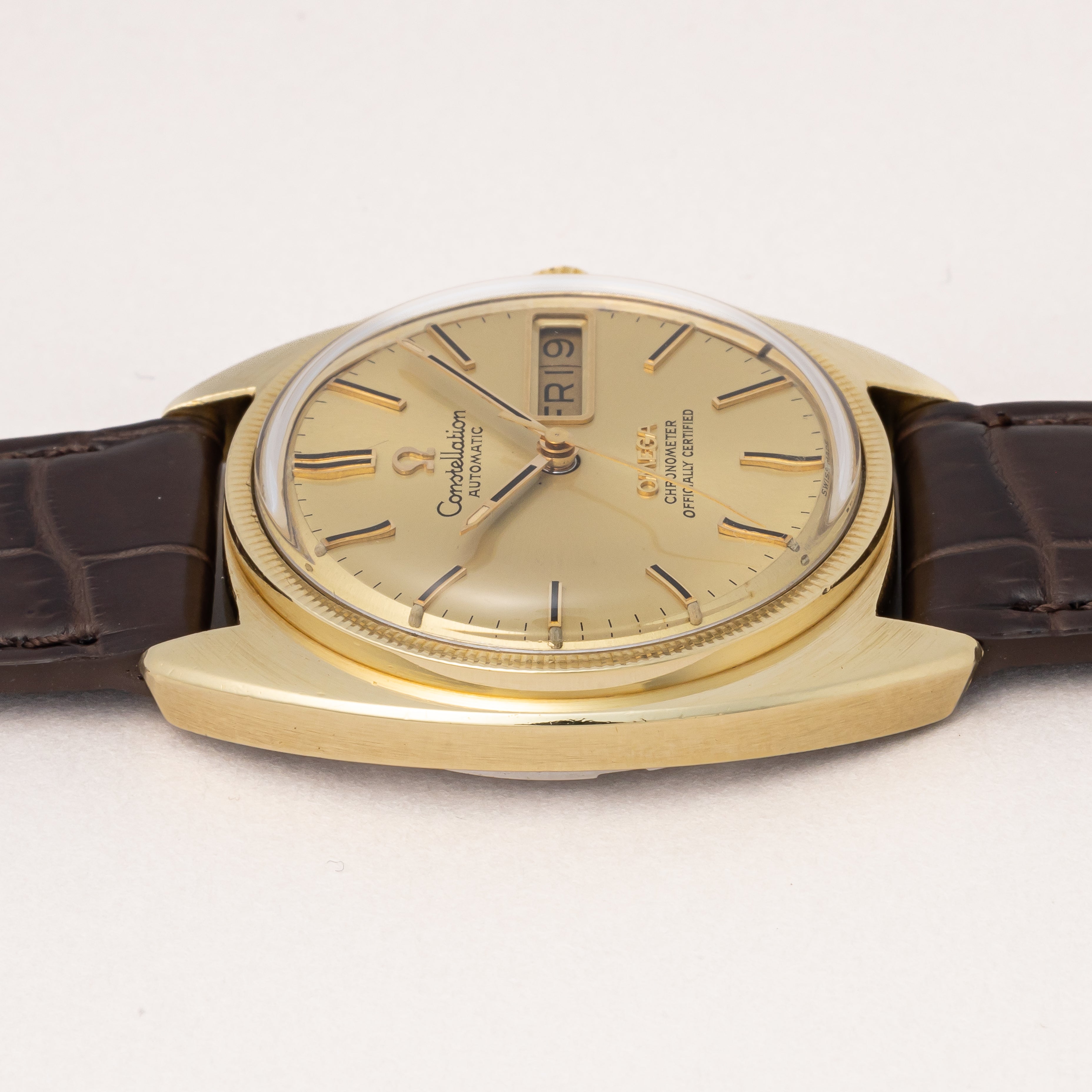 オメガ コンステレーション ジェンタデザイン 1970年製/昭和45年製 トップゴールド Ref.168.029