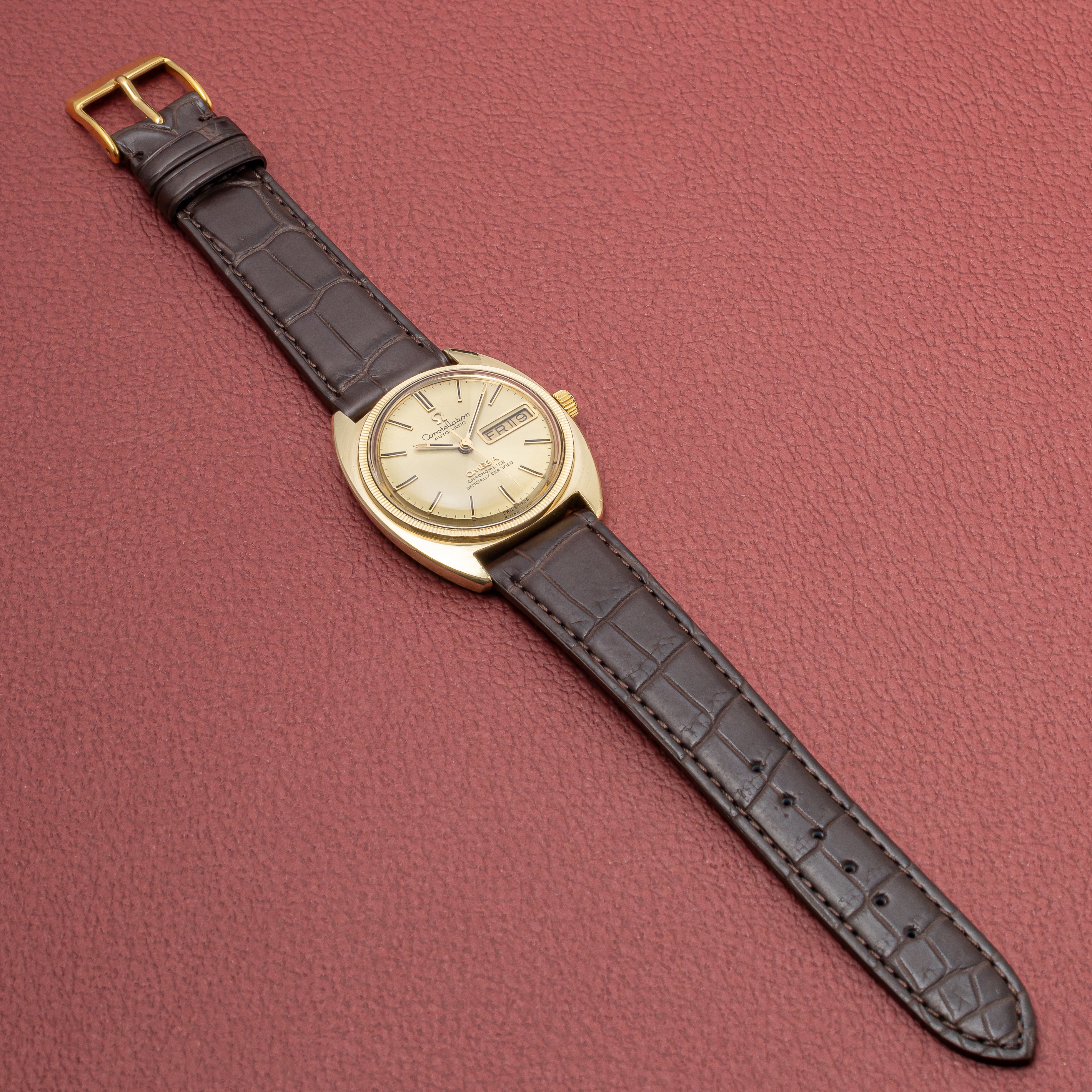 オメガ コンステレーション ジェンタデザイン 1970年製/昭和45年製 トップゴールド Ref.168.029