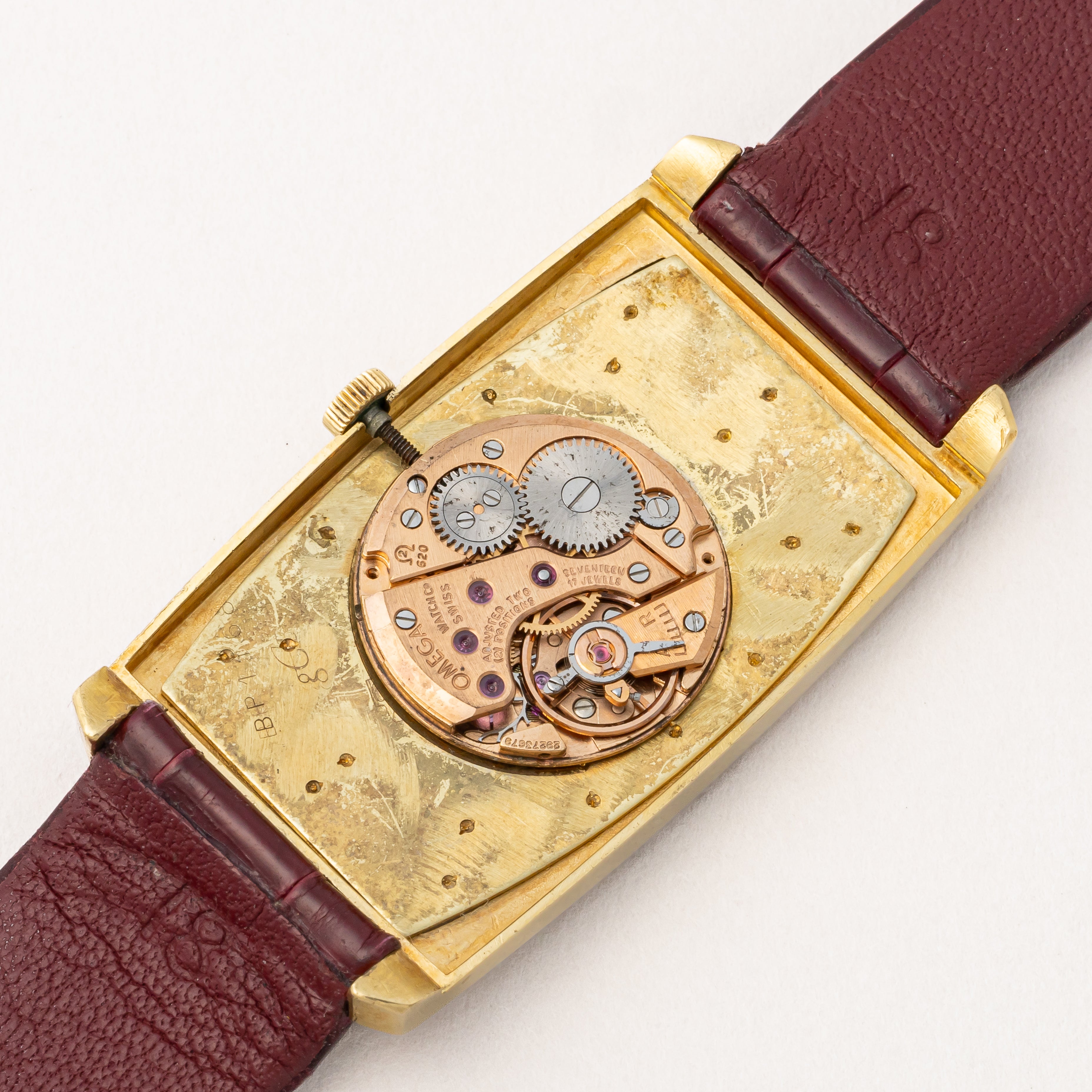 オメガ デ・ヴィル レクタンギュラー 18金無垢 1975年製