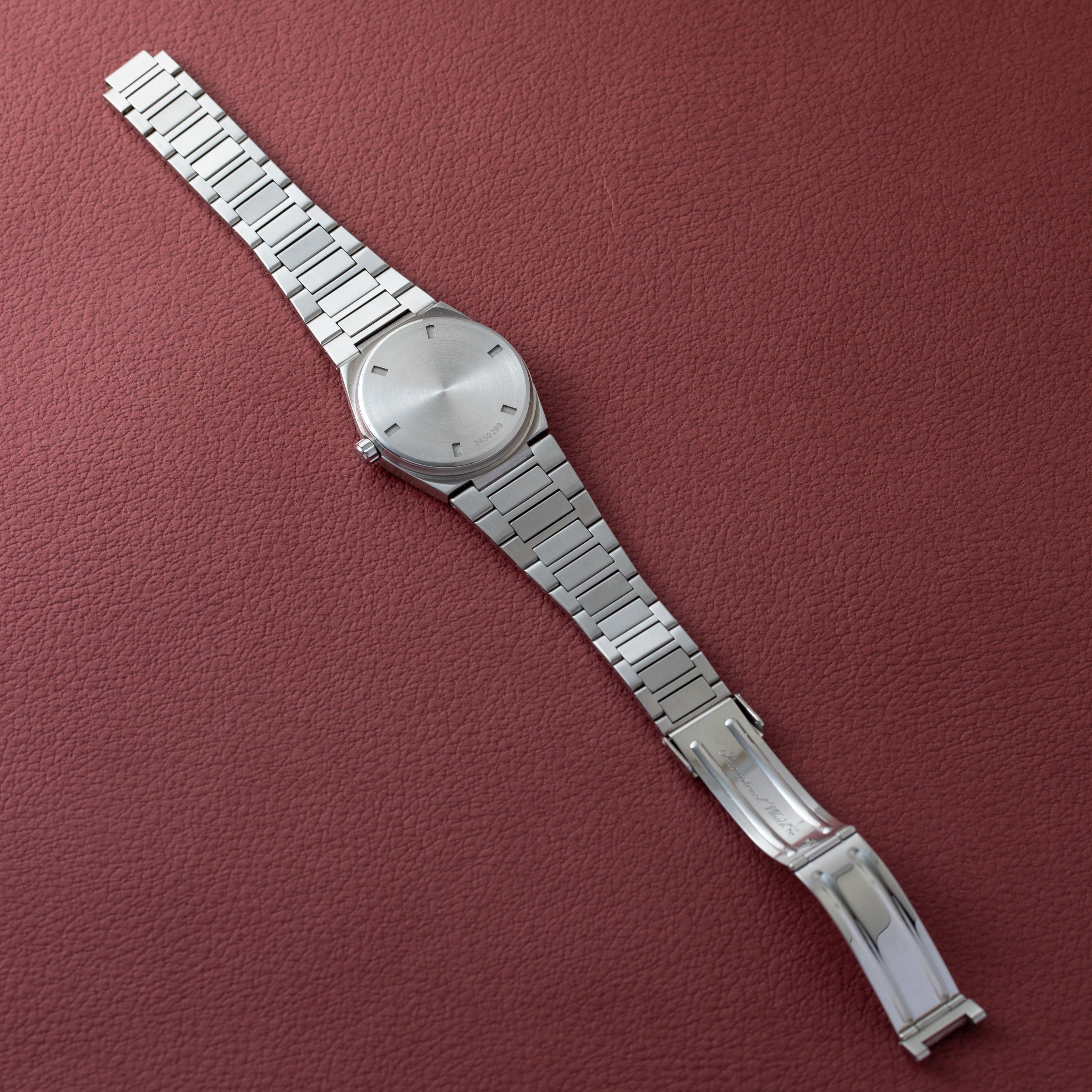 IWC インヂュニア Ref.3508 グレーダイヤル 1990年代 Cal.37590 修理保証書、ギャラ付き