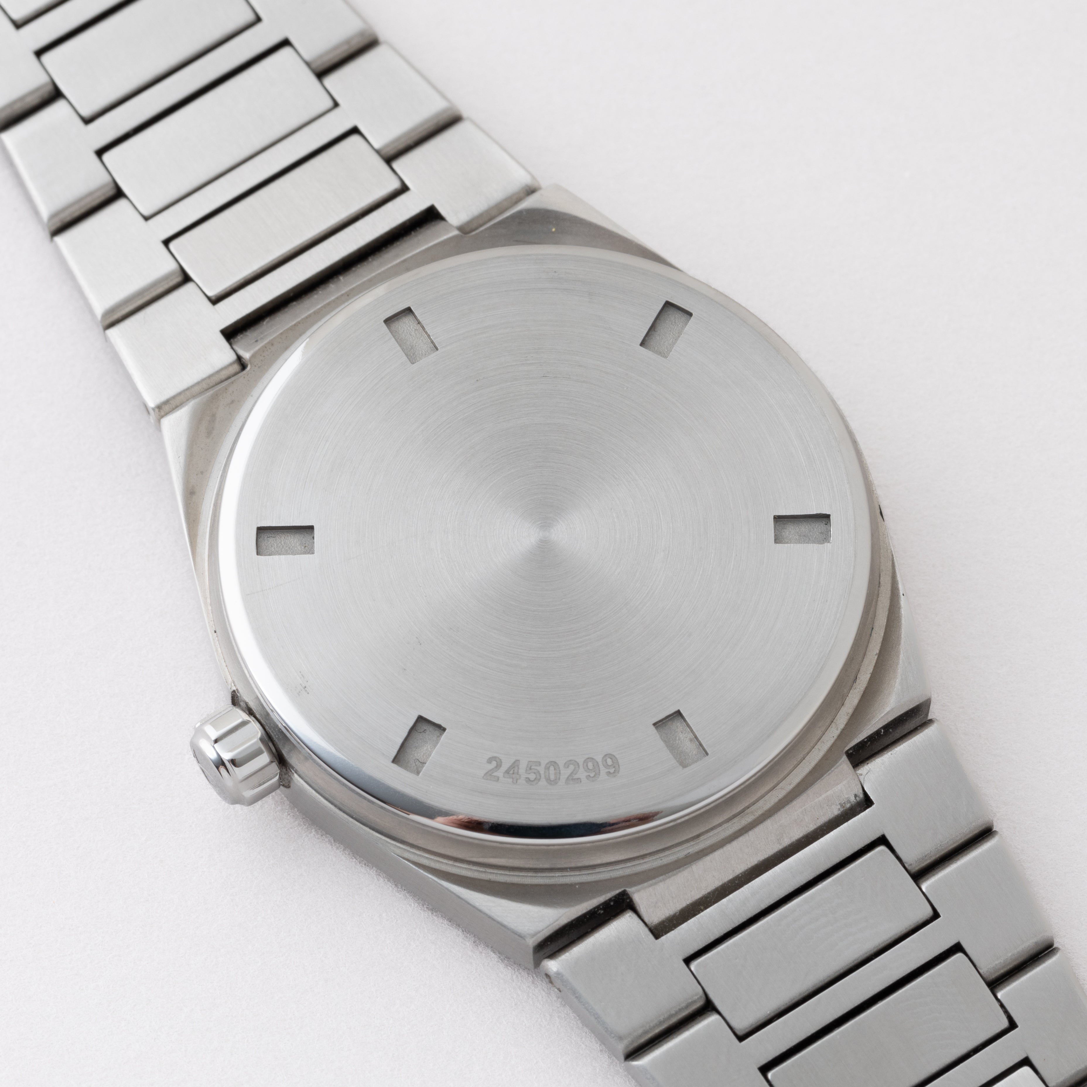 IWC インヂュニア Ref.3508 グレーダイヤル 1990年代 Cal.37590 修理保証書、ギャラ付き