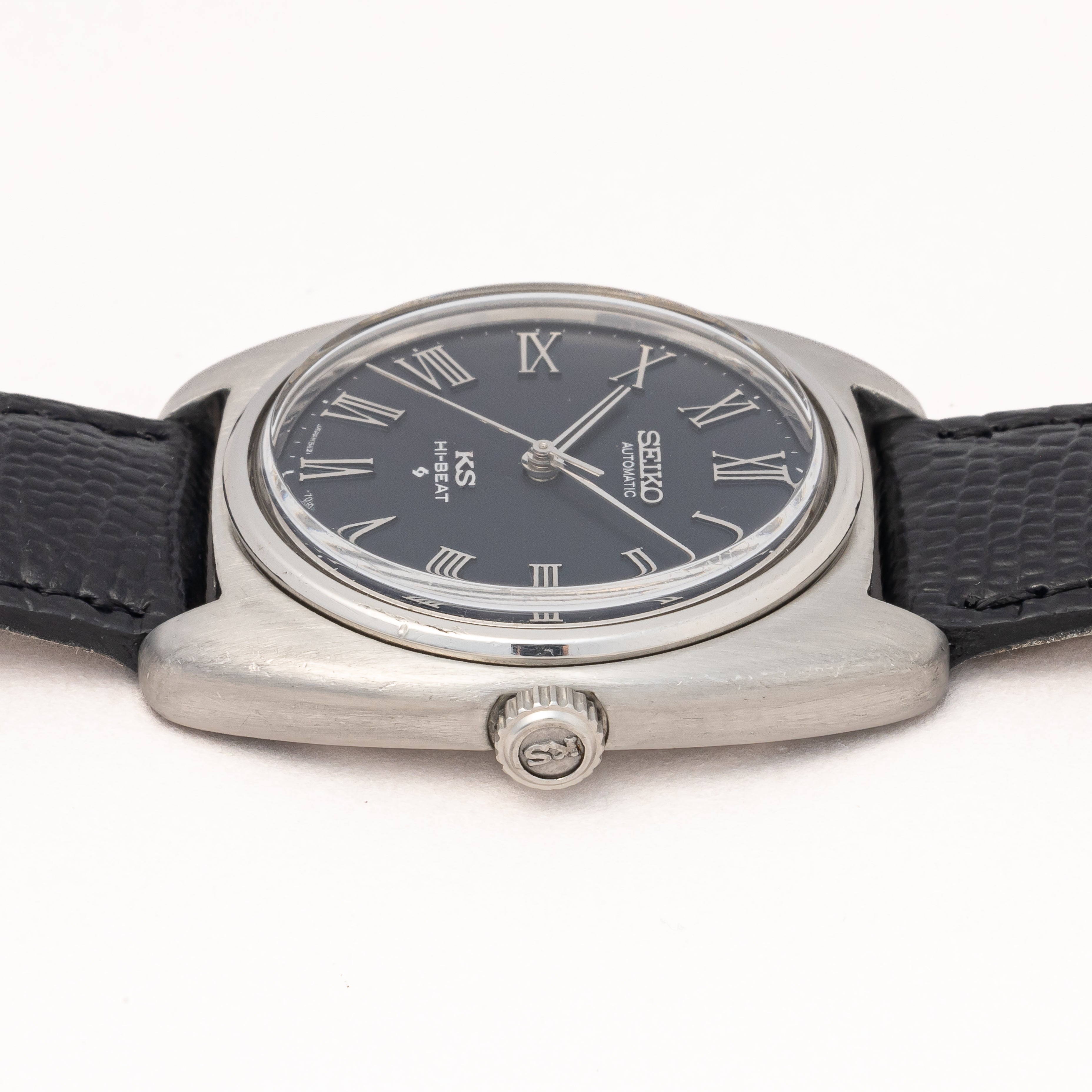 セイコー キングセイコー 56KS 1970年製/昭和45年製 クッションケース Ref.5621-7000 純正革ベルト付き