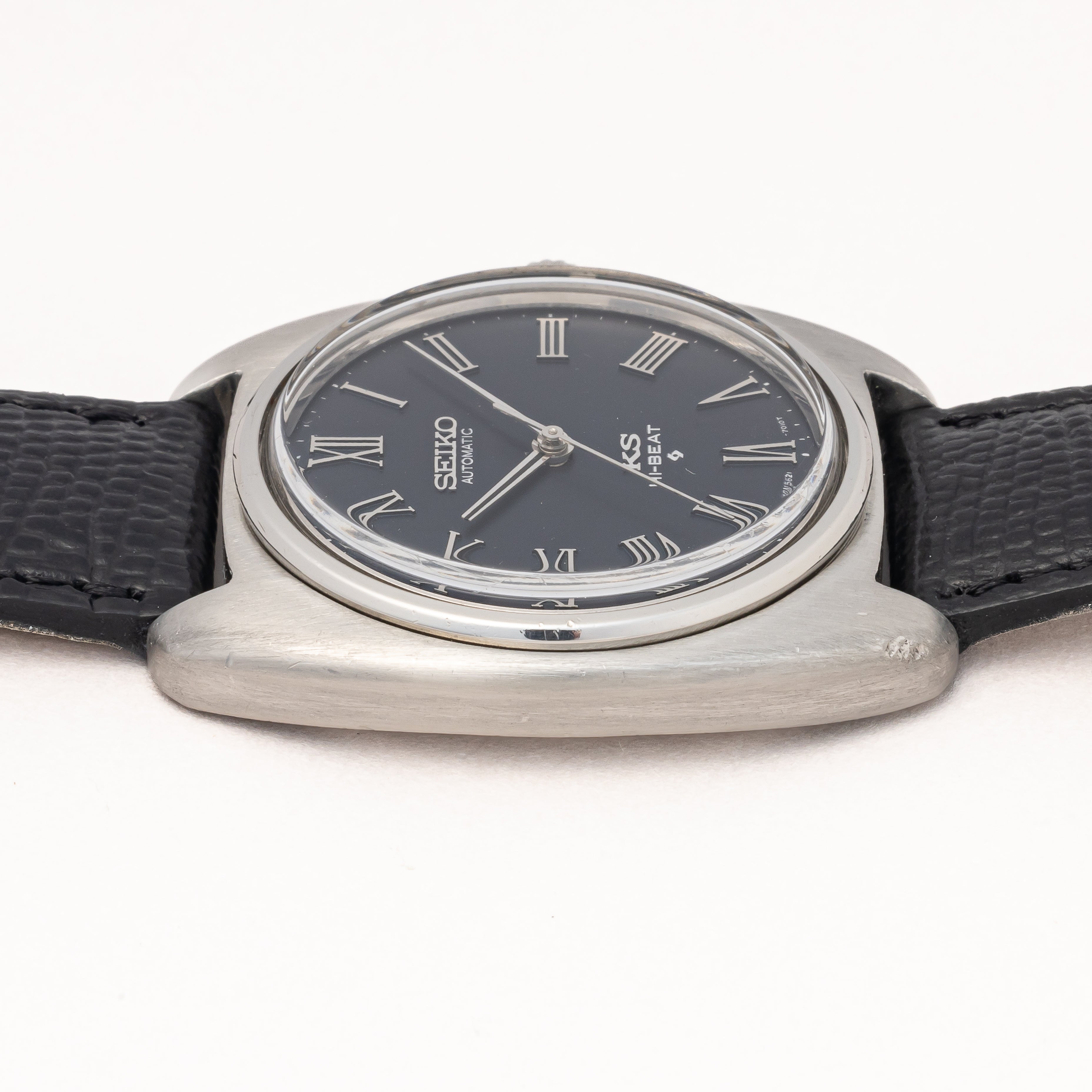 セイコー キングセイコー 56KS 1970年製/昭和45年製 クッションケース Ref.5621-7000 純正革ベルト付き