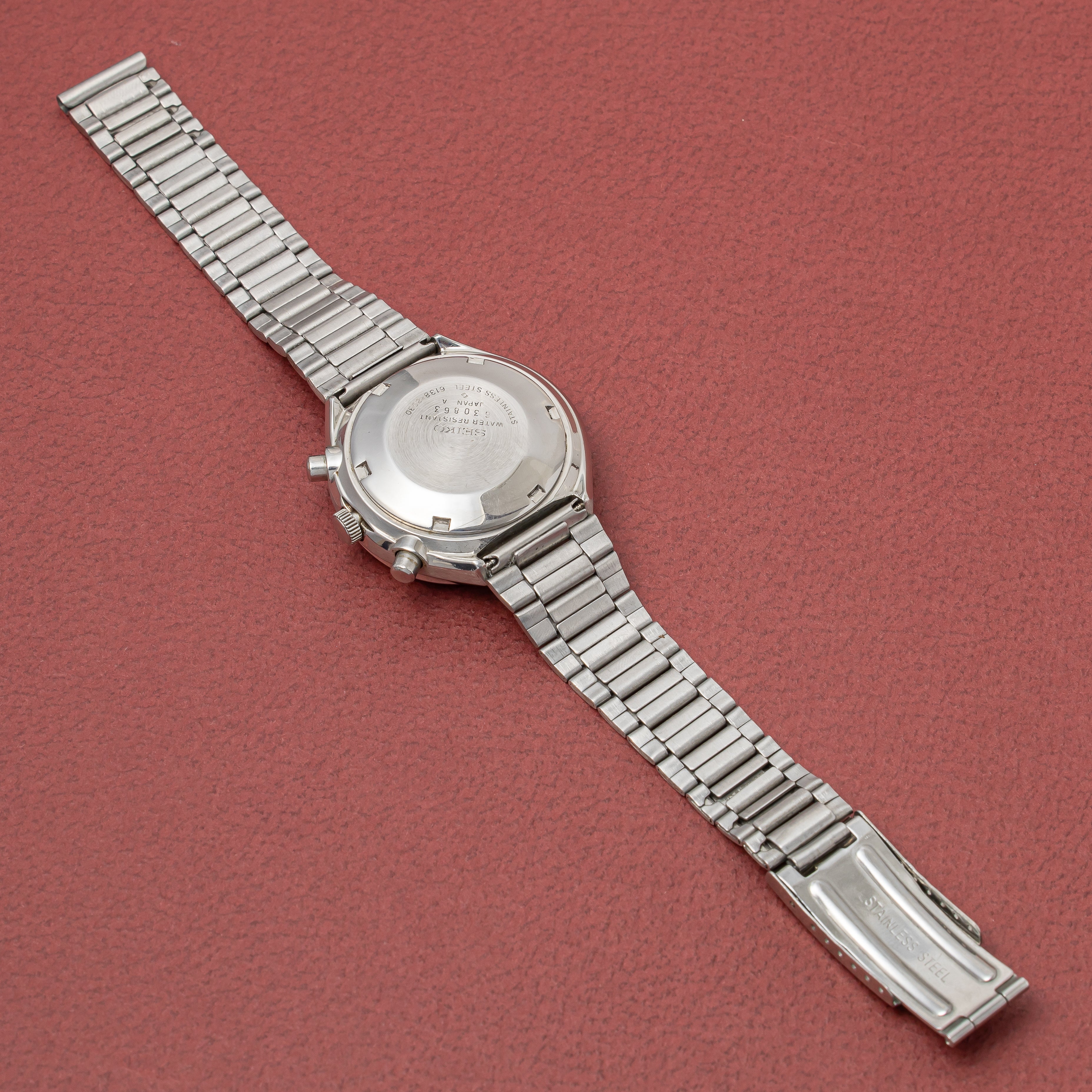 セイコー 自動巻クロノグラフ 1976年製 Ref.6138-8030 純正ブレス