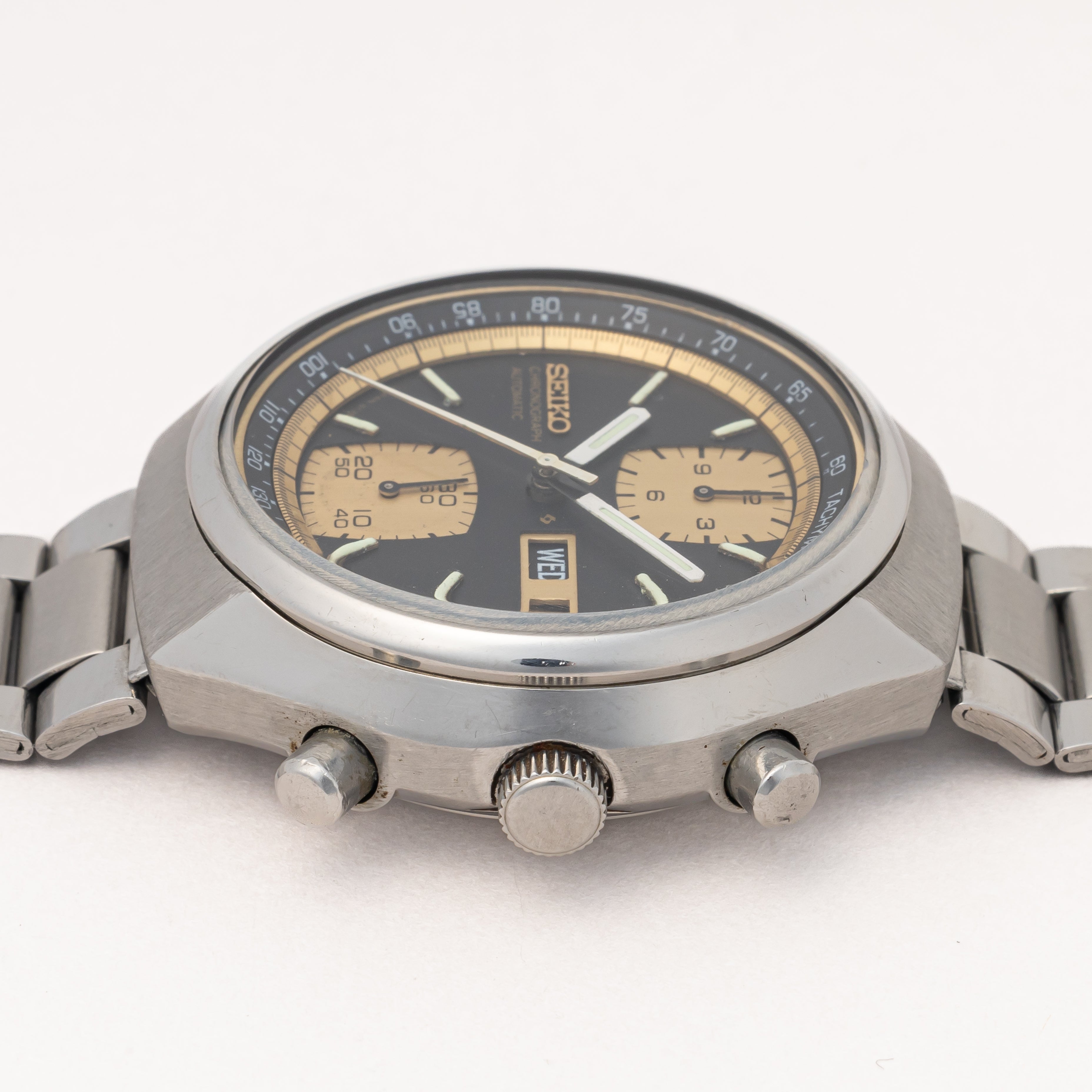 セイコー 自動巻クロノグラフ 1976年製 Ref.6138-8030 純正ブレス