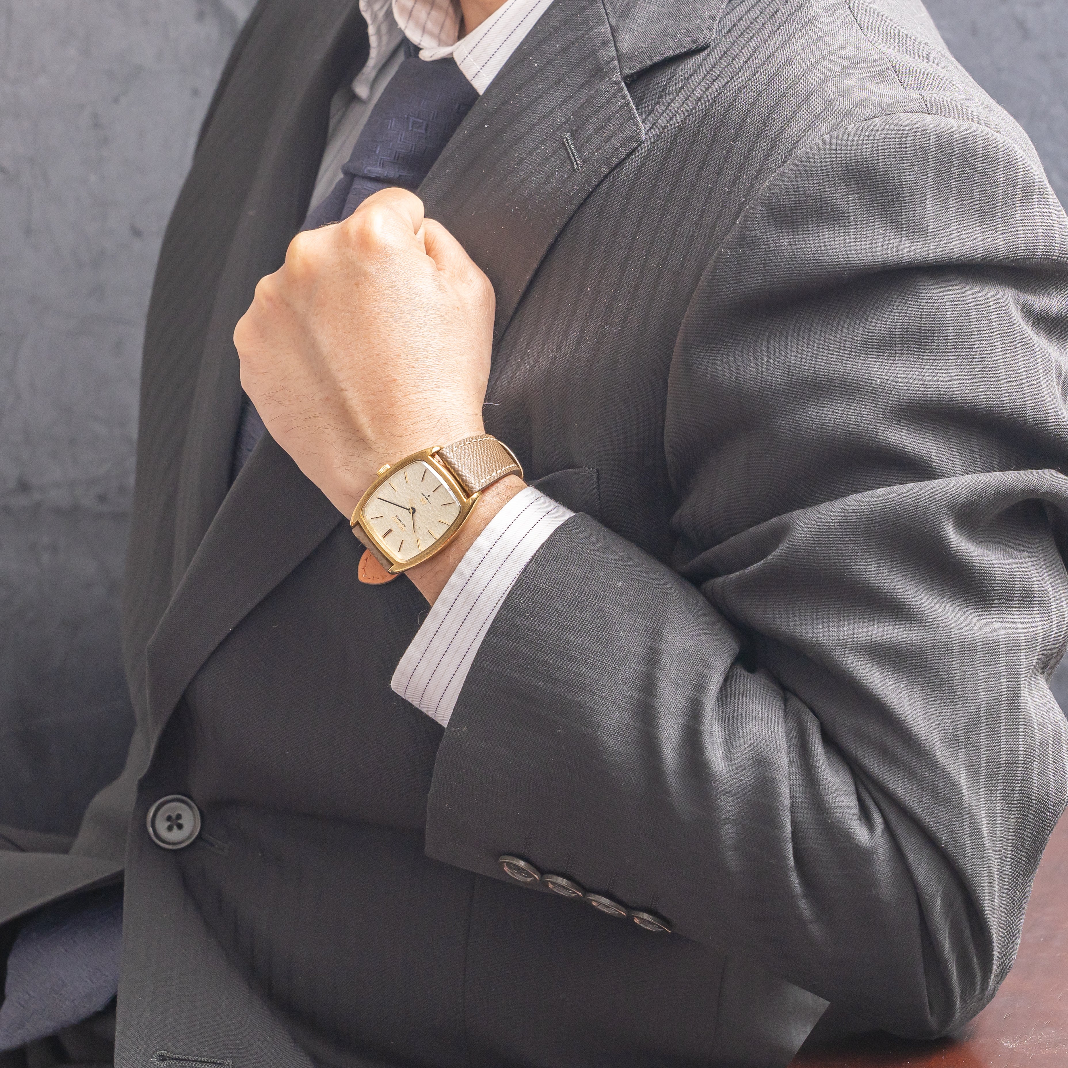 グランドセイコー ハイビート トノー型 1971年製 18金無垢 56GS Ref.5641-5000