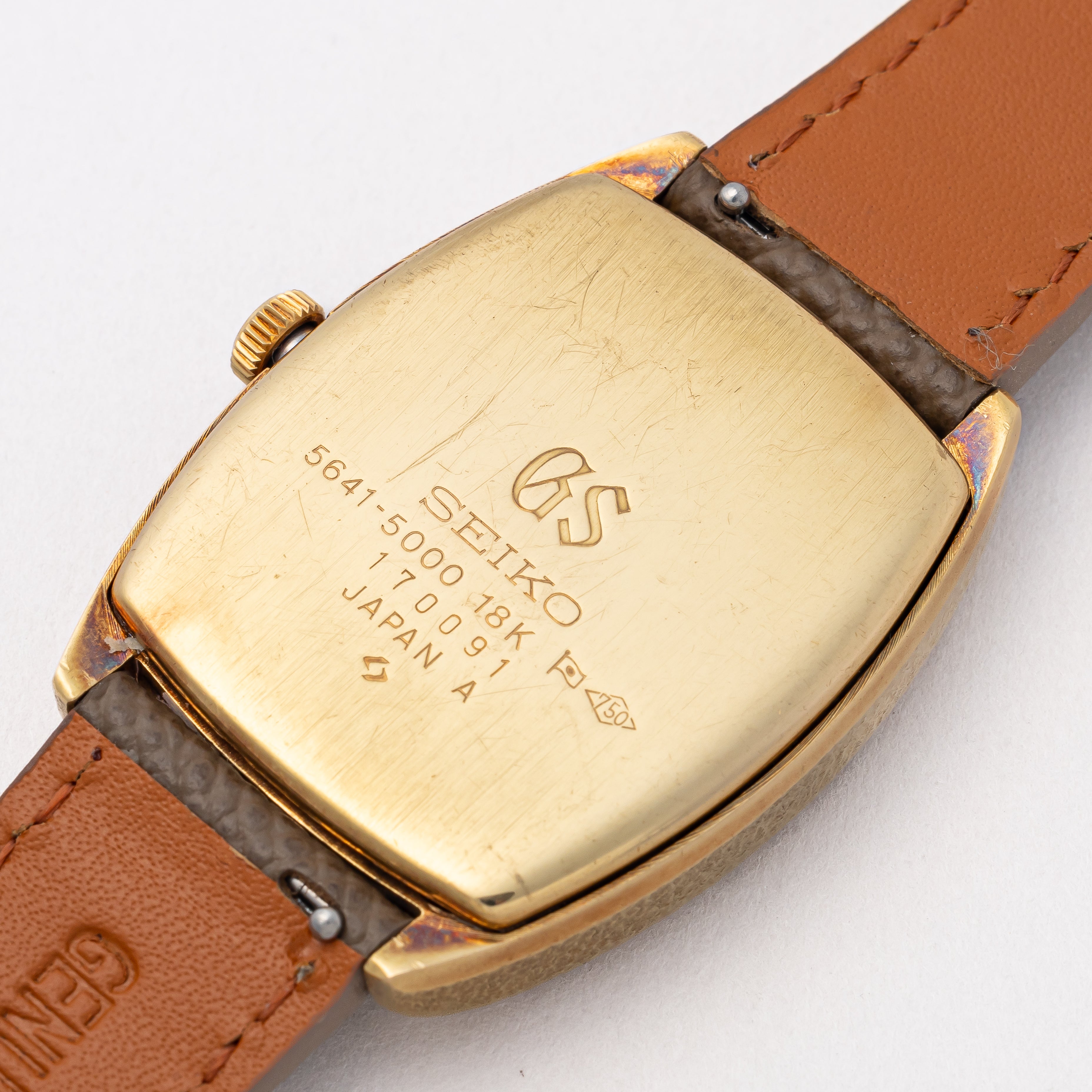 グランドセイコー ハイビート トノー型 1971年製 18金無垢 56GS Ref.5641-5000