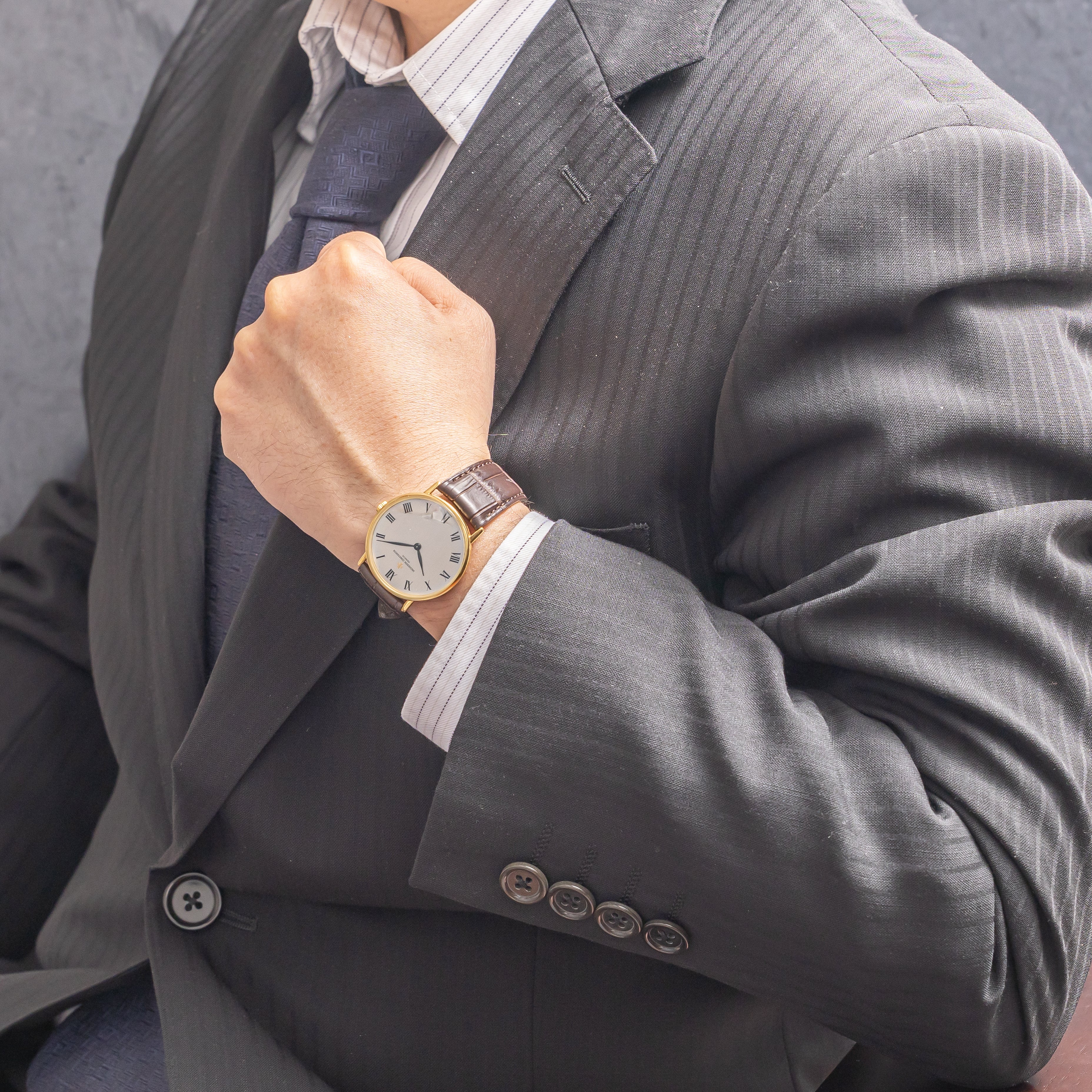 ヴァシュロン・コンスタンタン パトリモニー 1980年代 18金無垢ケース Ref.39009 ローマンダイヤル