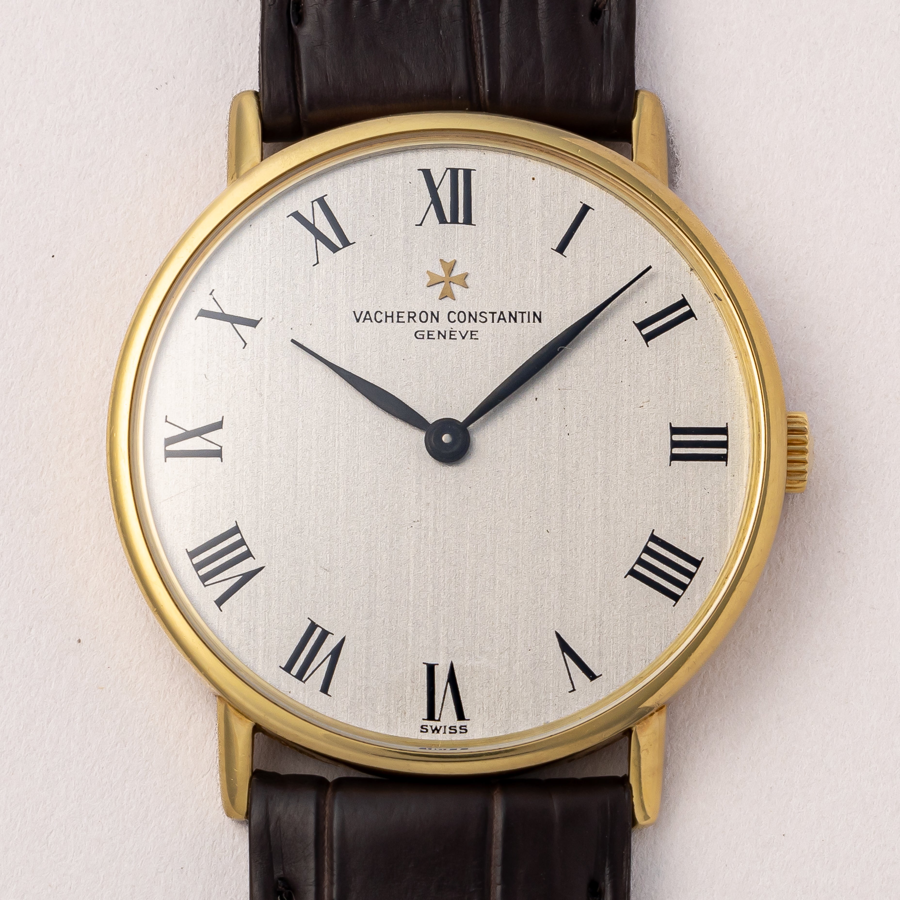 ヴァシュロン・コンスタンタン パトリモニー 1980年代 18金無垢ケース Ref.39009 ローマンダイヤル
