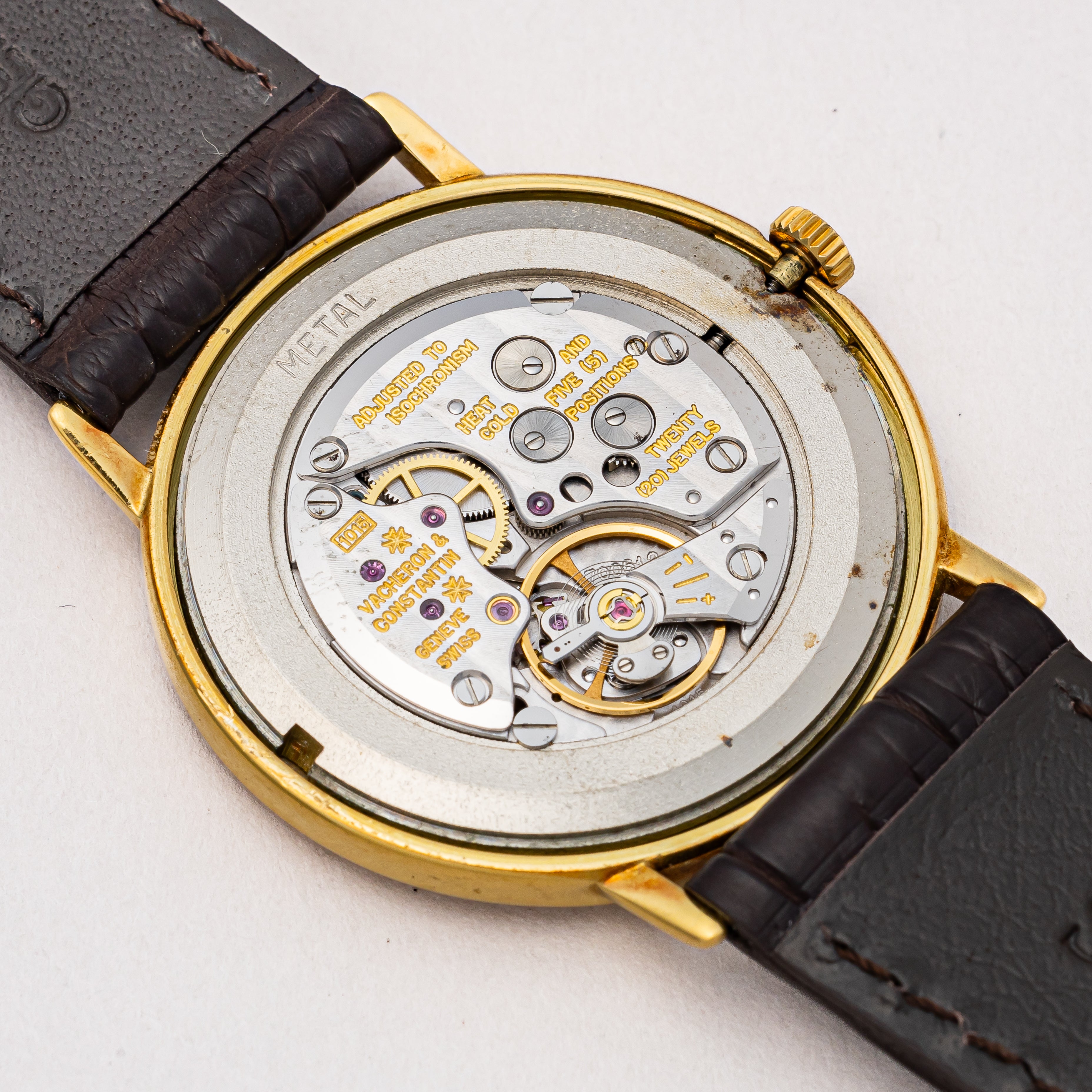 ヴァシュロン・コンスタンタン パトリモニー 1980年代 18金無垢ケース Ref.39009 ローマンダイヤル