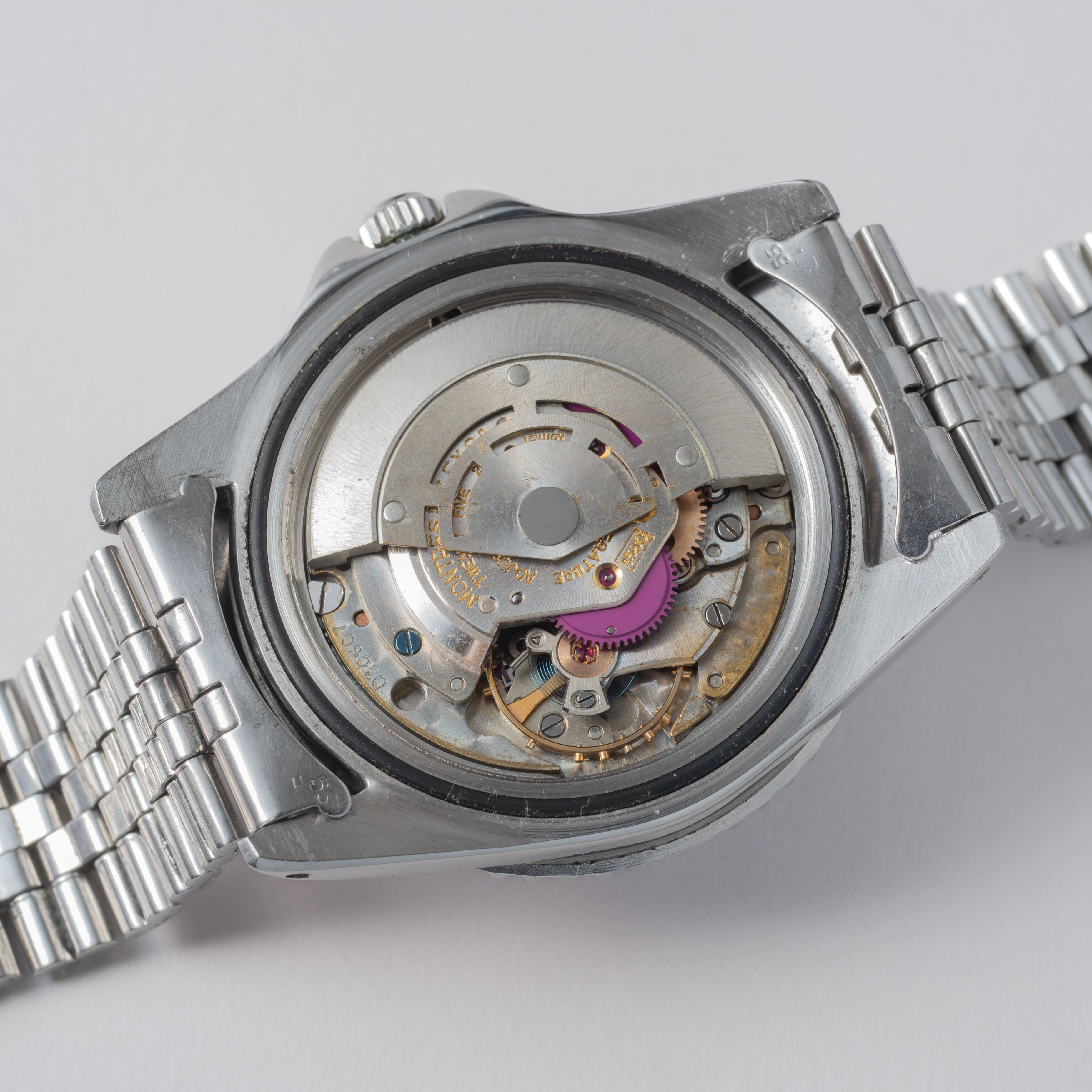 ロレックス GMTマスター ペプシベゼル 1961年製 Ref.1675 サークルミラー 小針