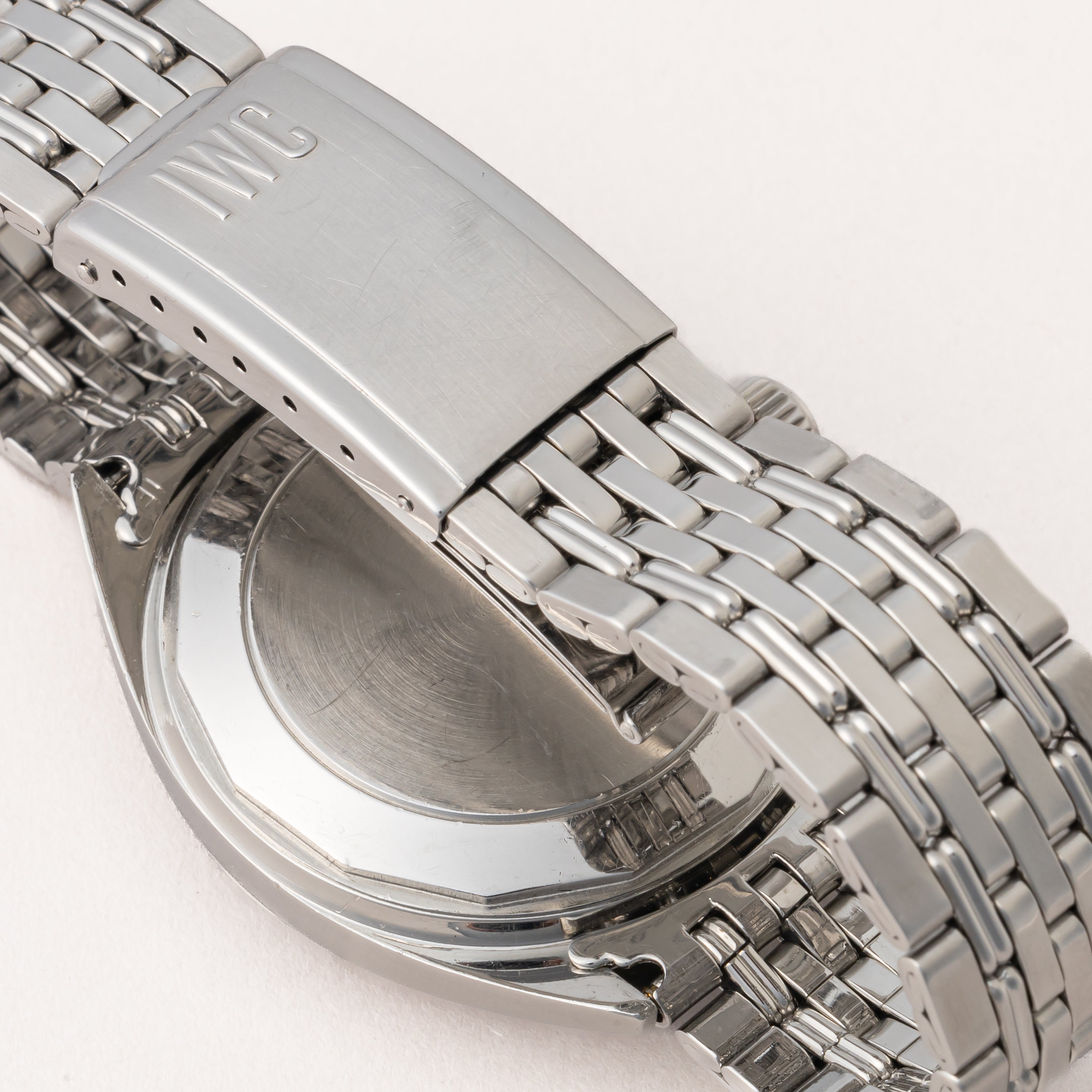 IWC ヨットクラブ 1966年製 オリジナルブラックダイヤル 純正ゲイフレアーブレス Cal.8541