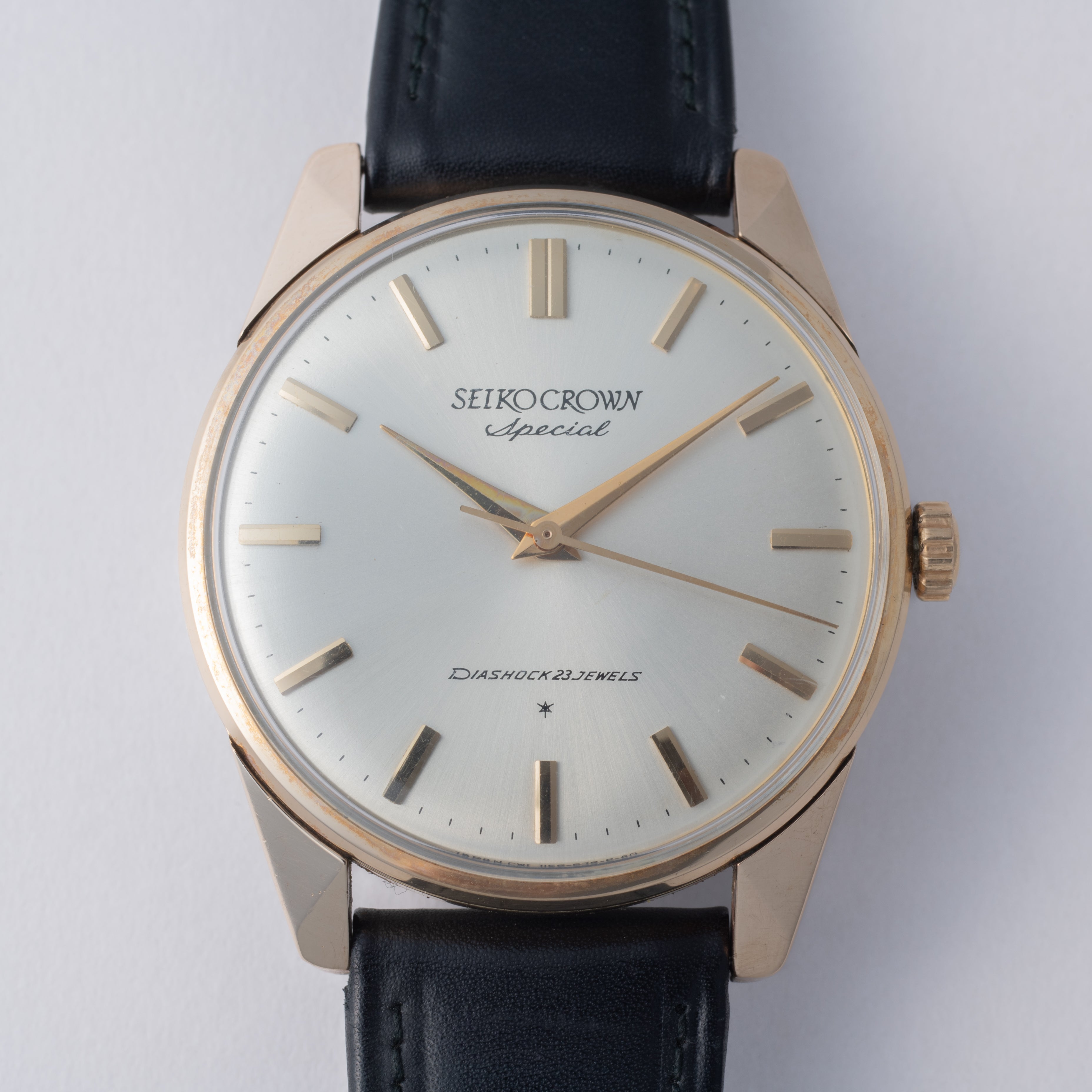 セイコー クラウンスペシャル 1964年製 金張り Ref.70299 箱付き