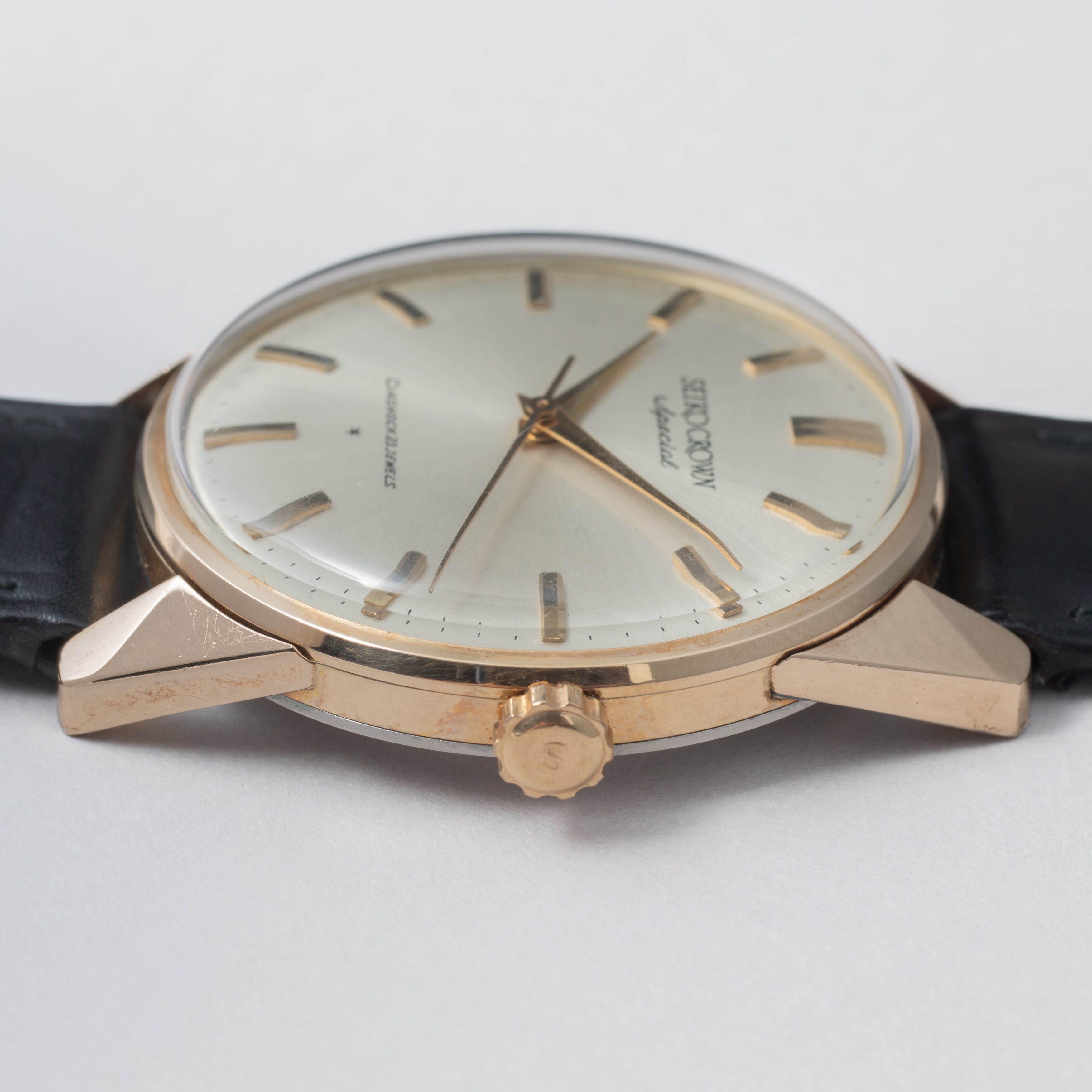 セイコー クラウンスペシャル 1964年製 金張り Ref.70299 箱付き