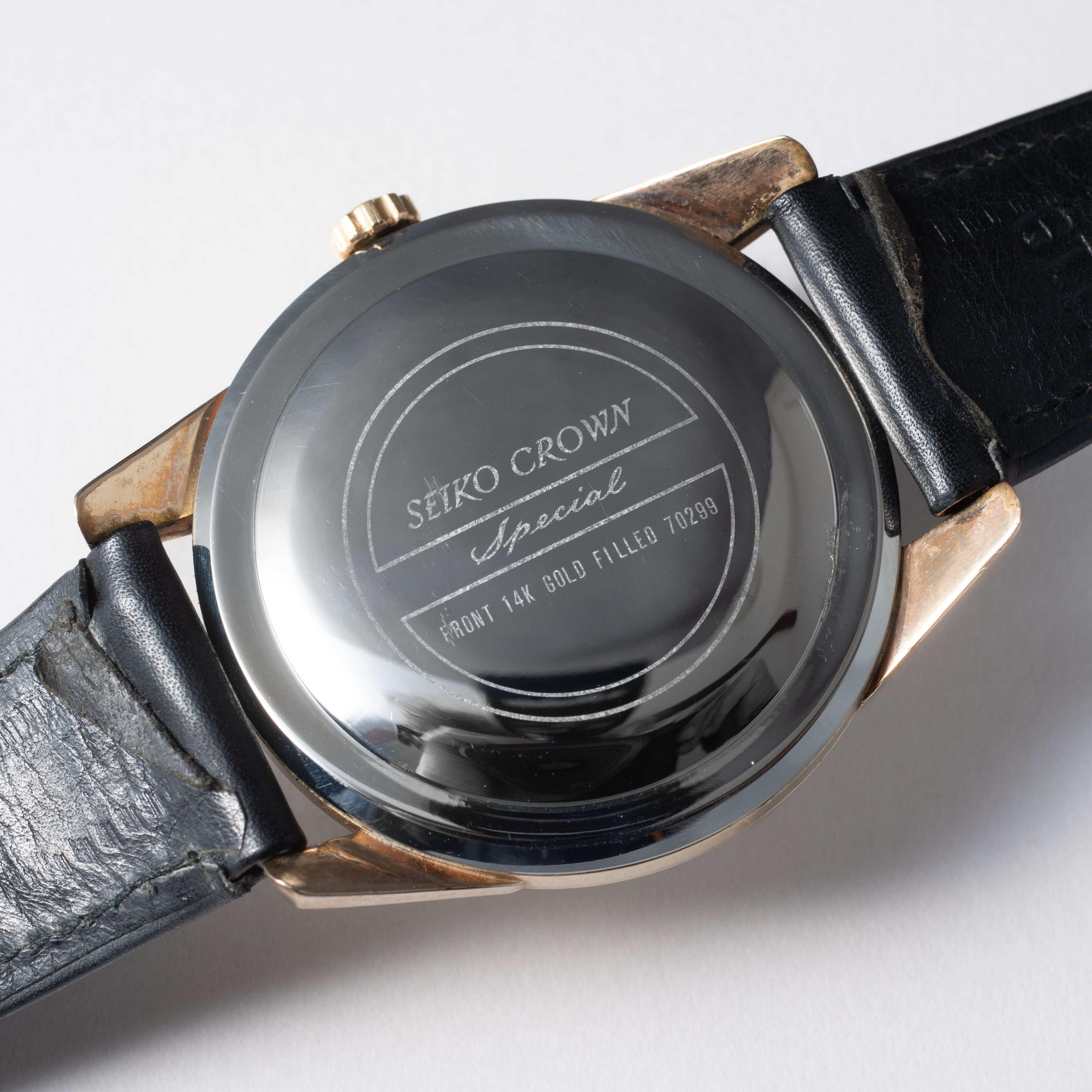 セイコー クラウンスペシャル 1964年製 金張り Ref.70299 箱付き