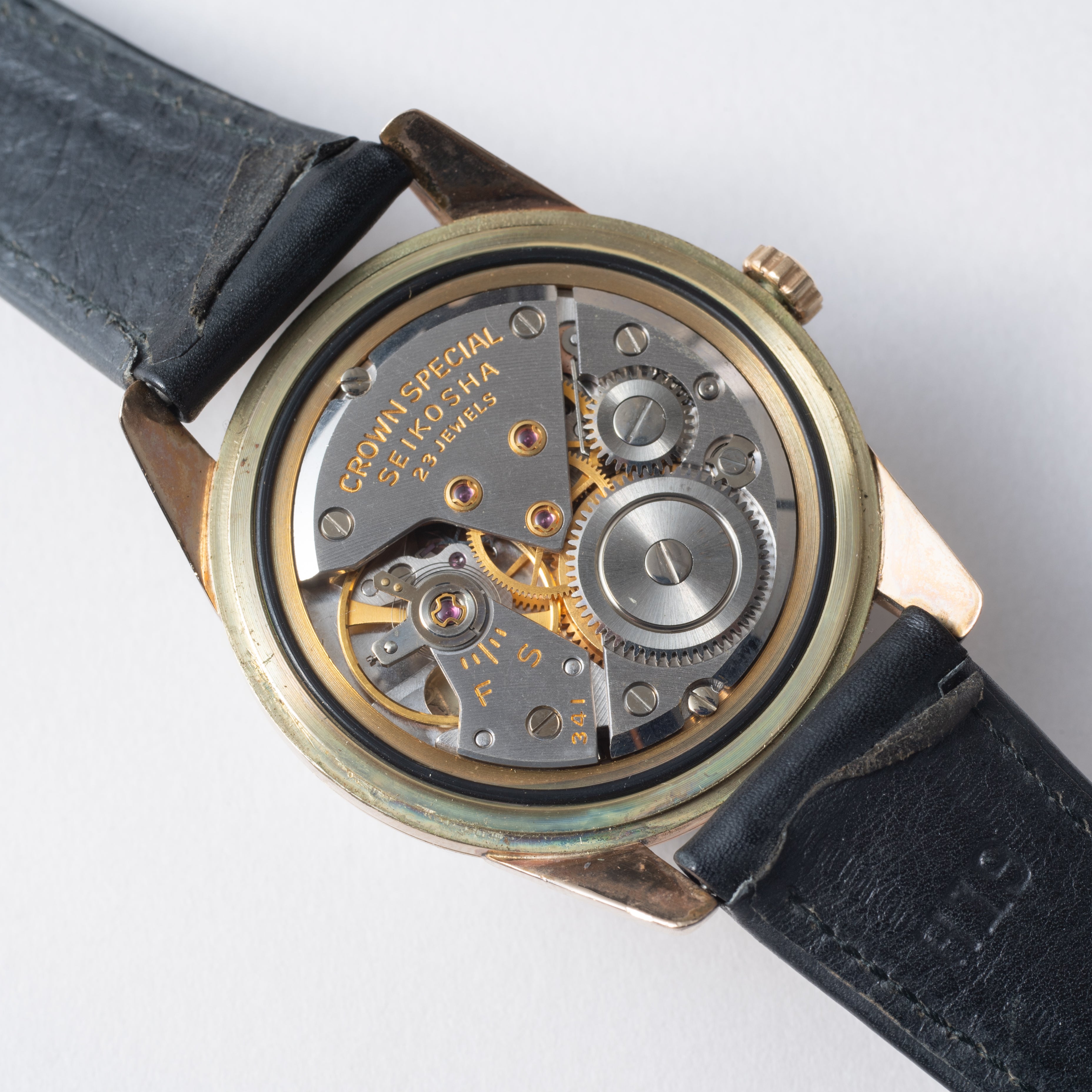 セイコー クラウンスペシャル 1964年製 金張り Ref.70299 箱付き