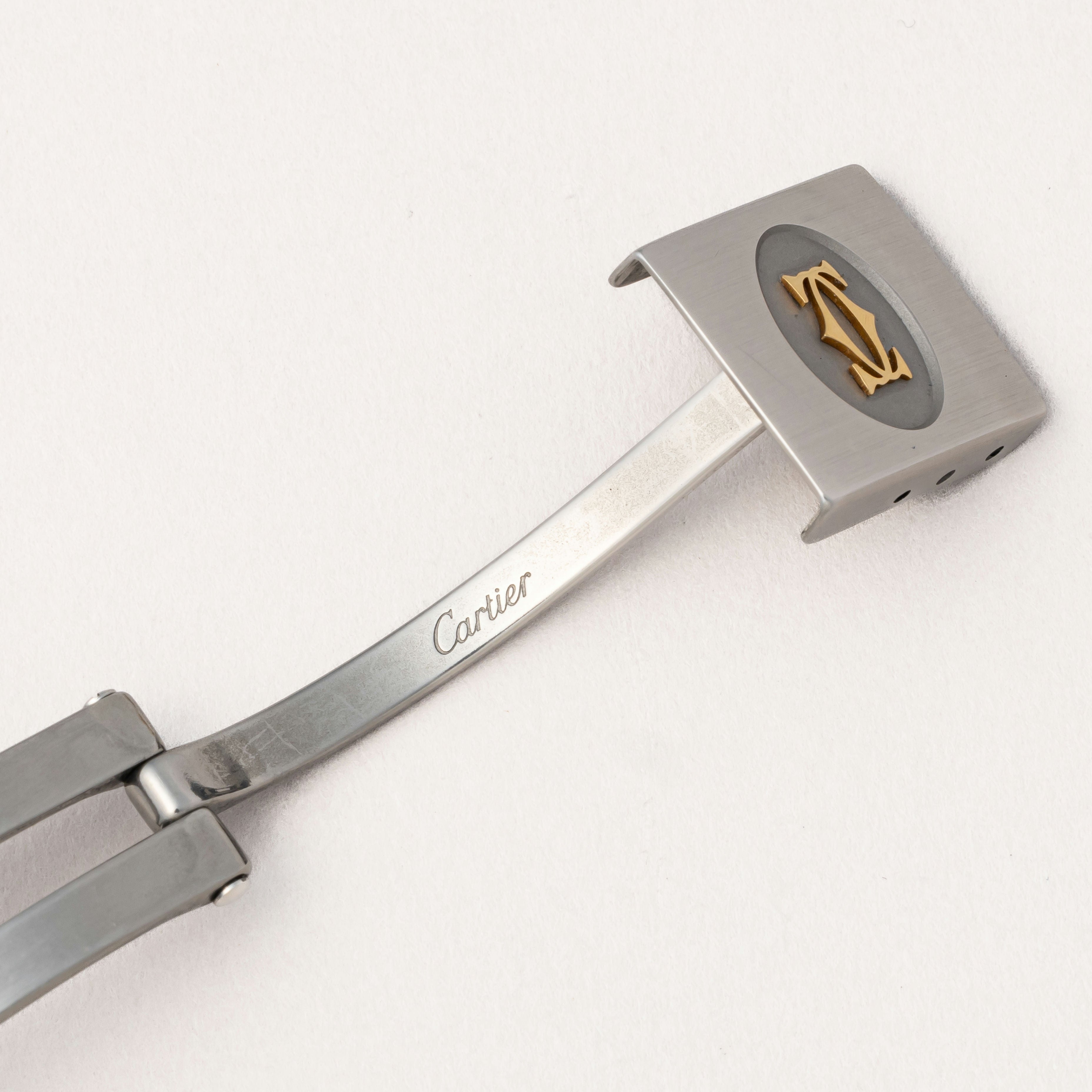 カルティエ サントス オクタゴン LMサイズ コンビ 1990年代製