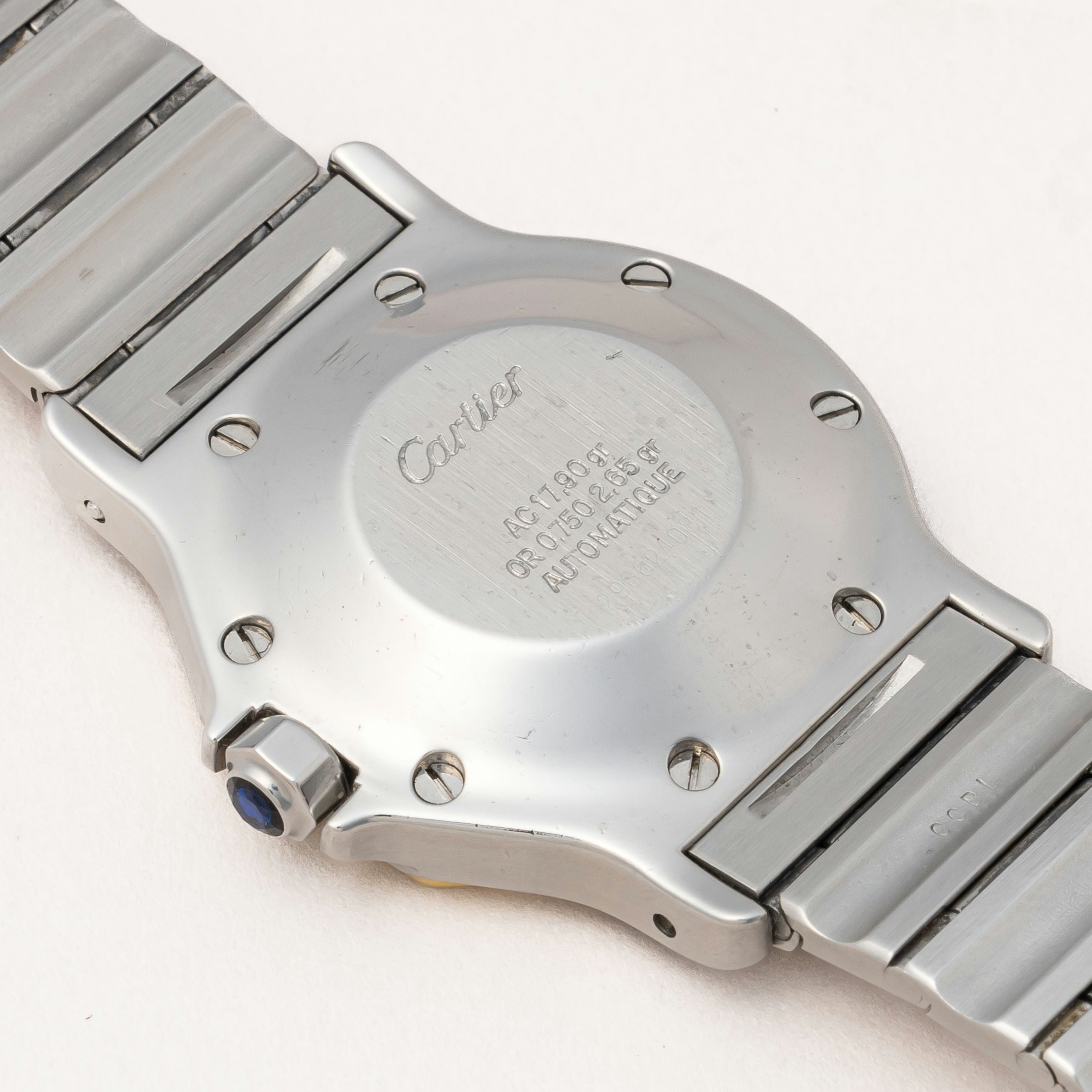 カルティエ サントス オクタゴン LMサイズ コンビ 1990年代製