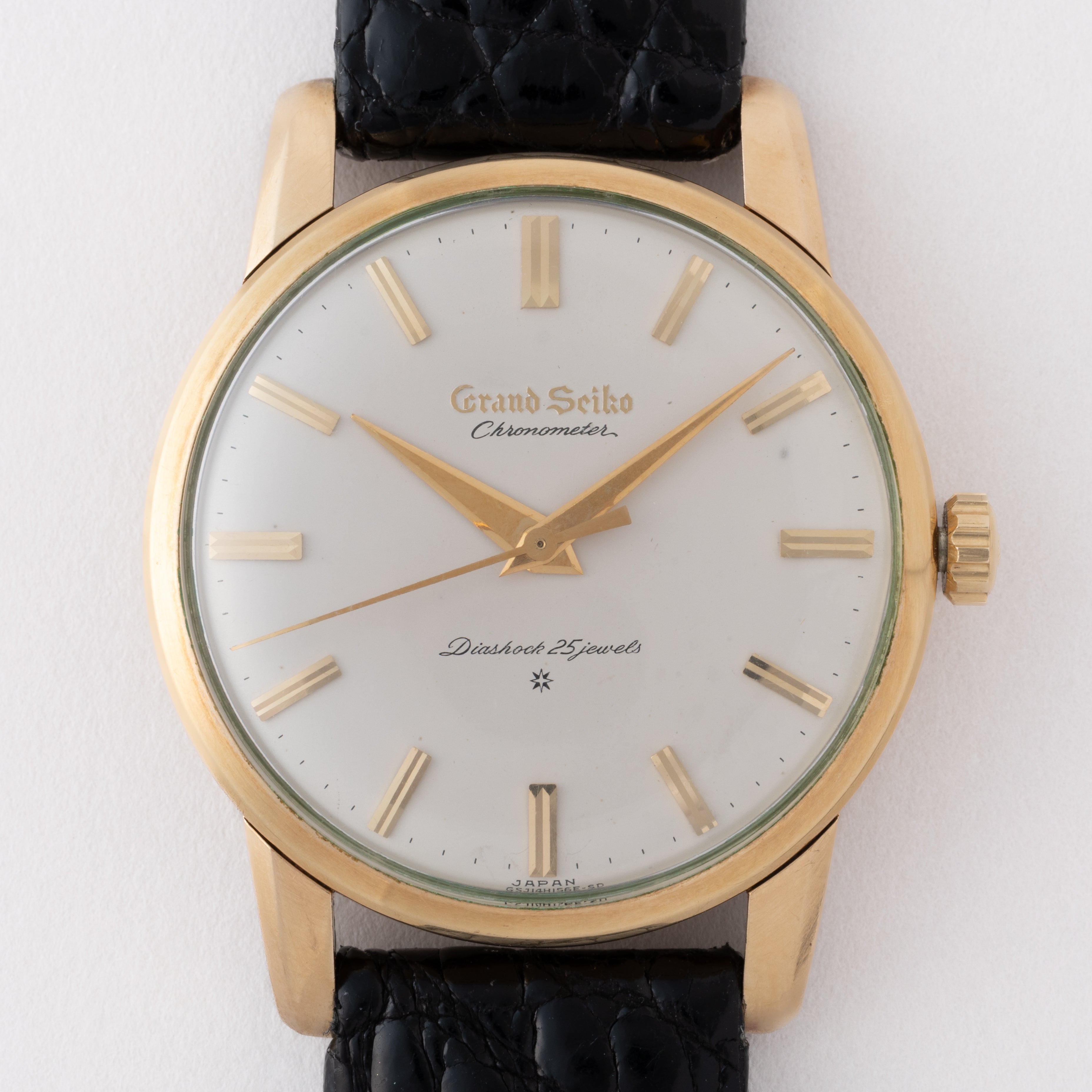 グランドセイコー ファーストモデル 1963年製 アップライトロゴ 純正尾錠付き