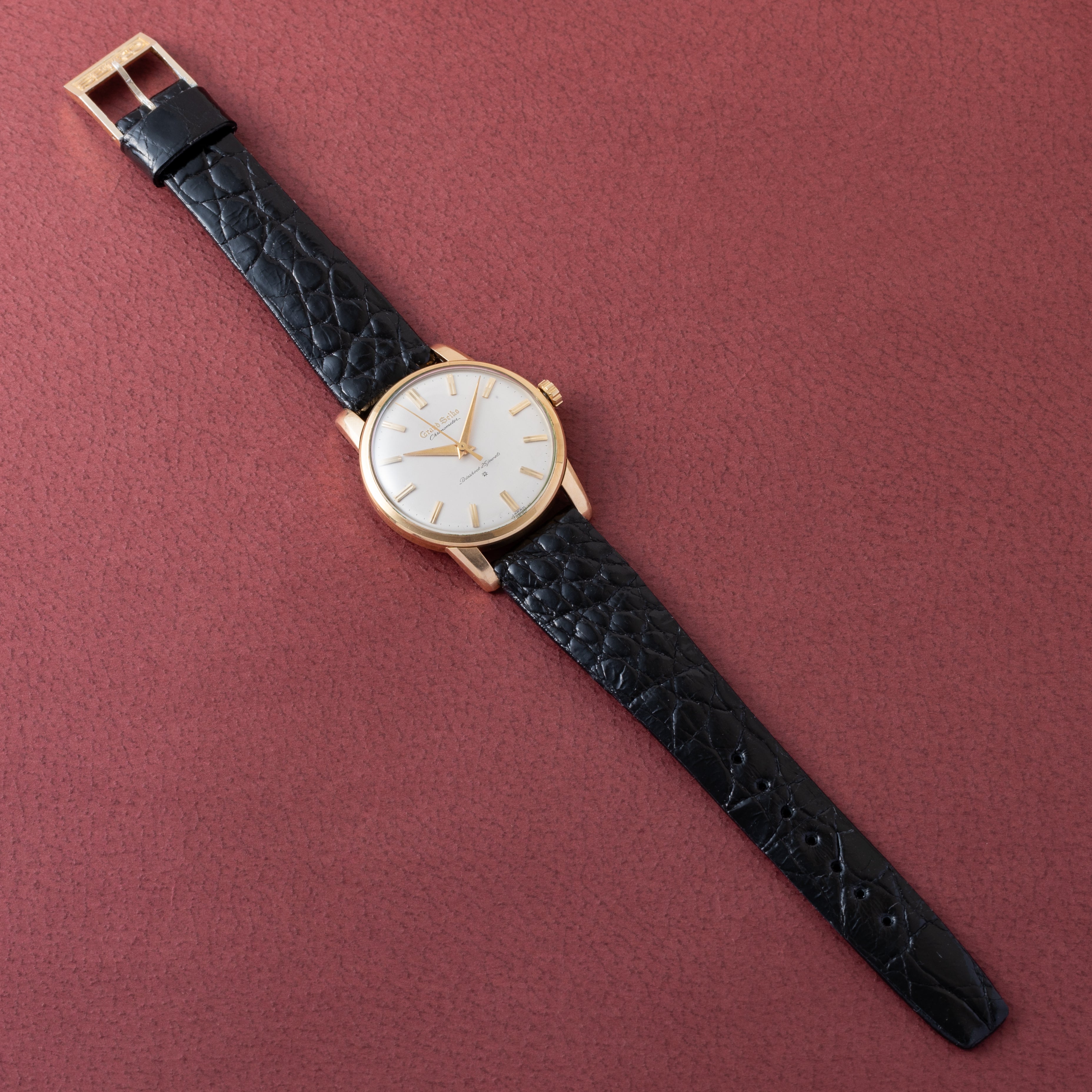 グランドセイコー ファーストモデル 1963年製 アップライトロゴ 純正尾錠付き