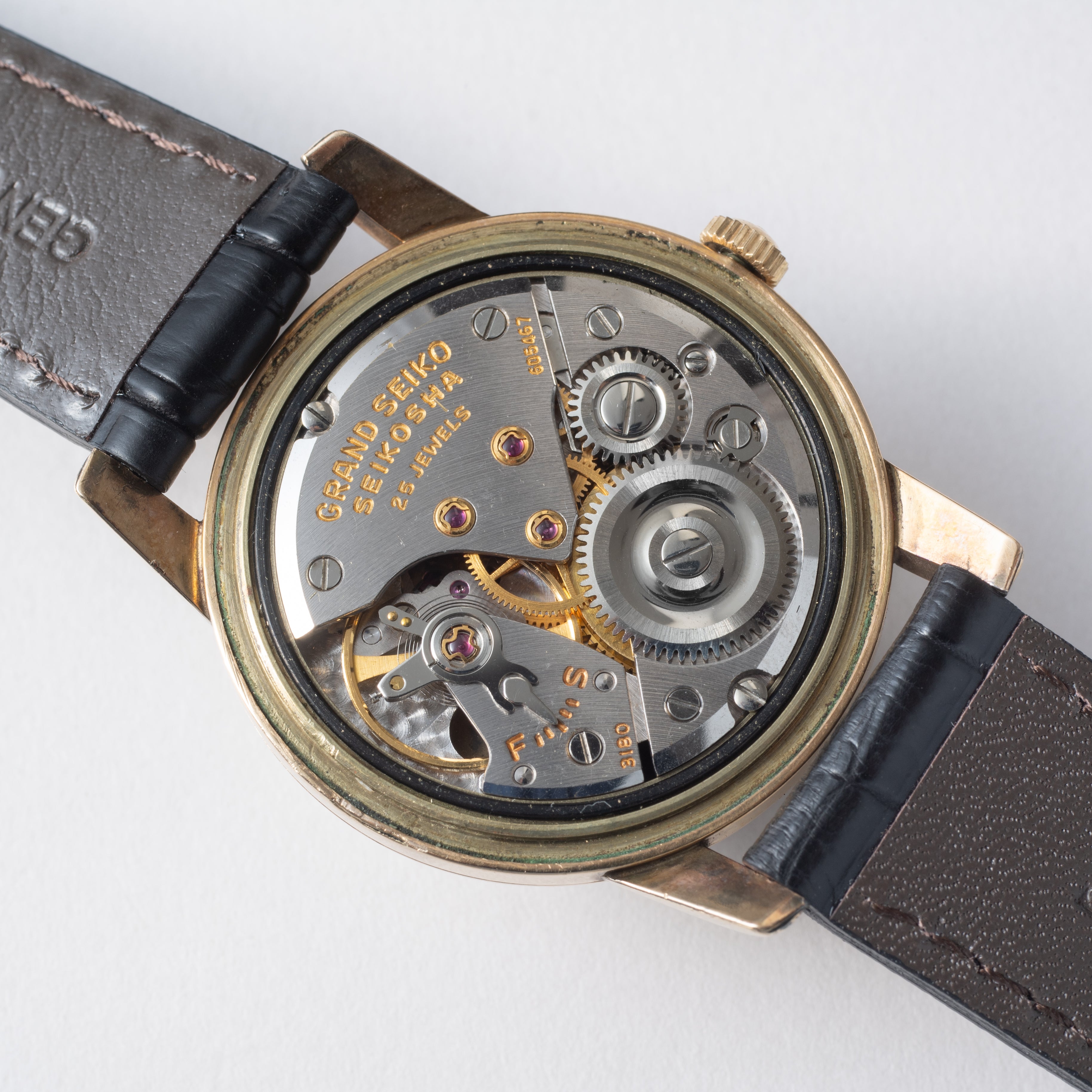 グランドセイコーファーストモデル1960年製/昭和35年製 最初期プリント文字盤