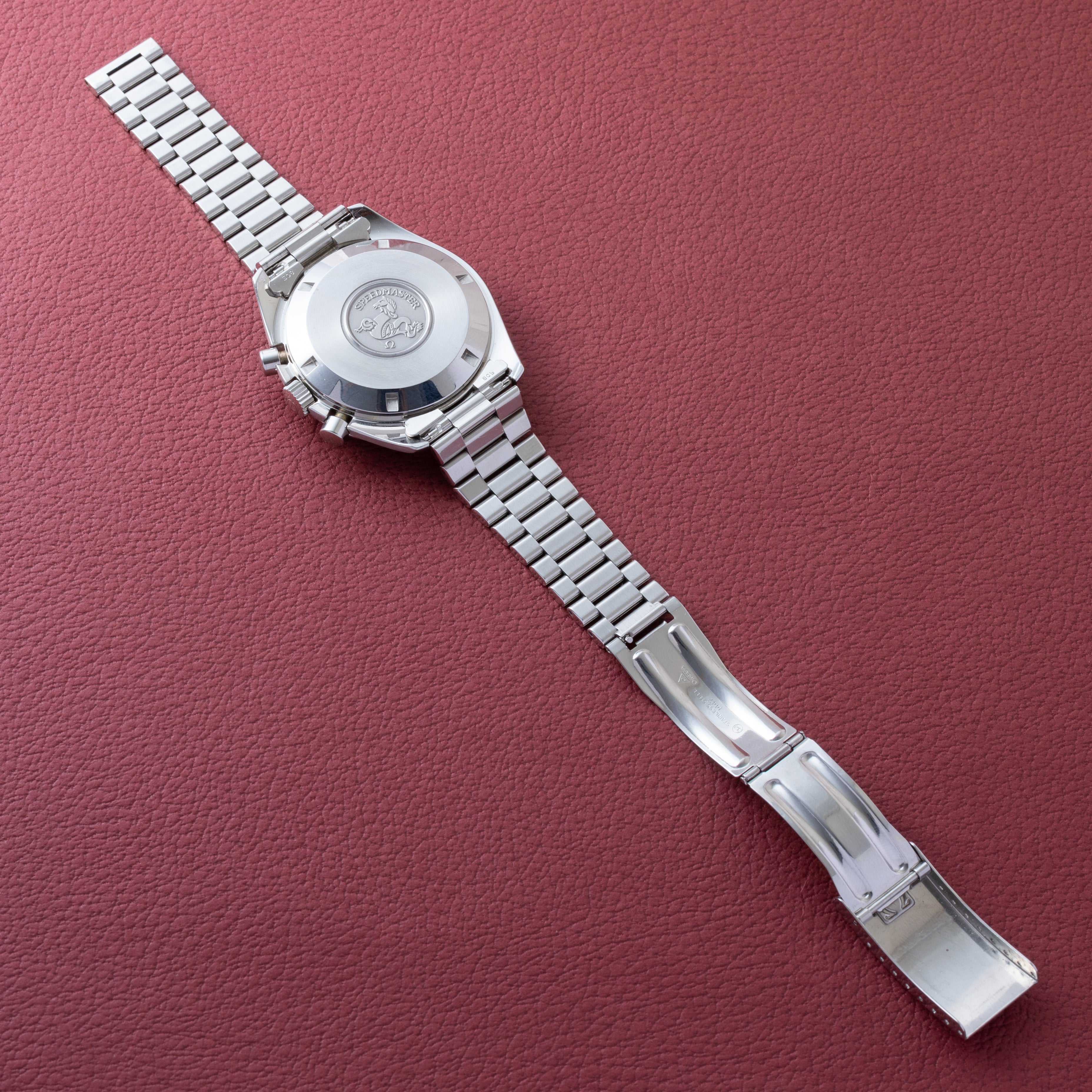 オメガ スピードマスター プロフェッショナル 1985年製 ムーンフェイズ Ref.345.0809 箱、ギャラ付き