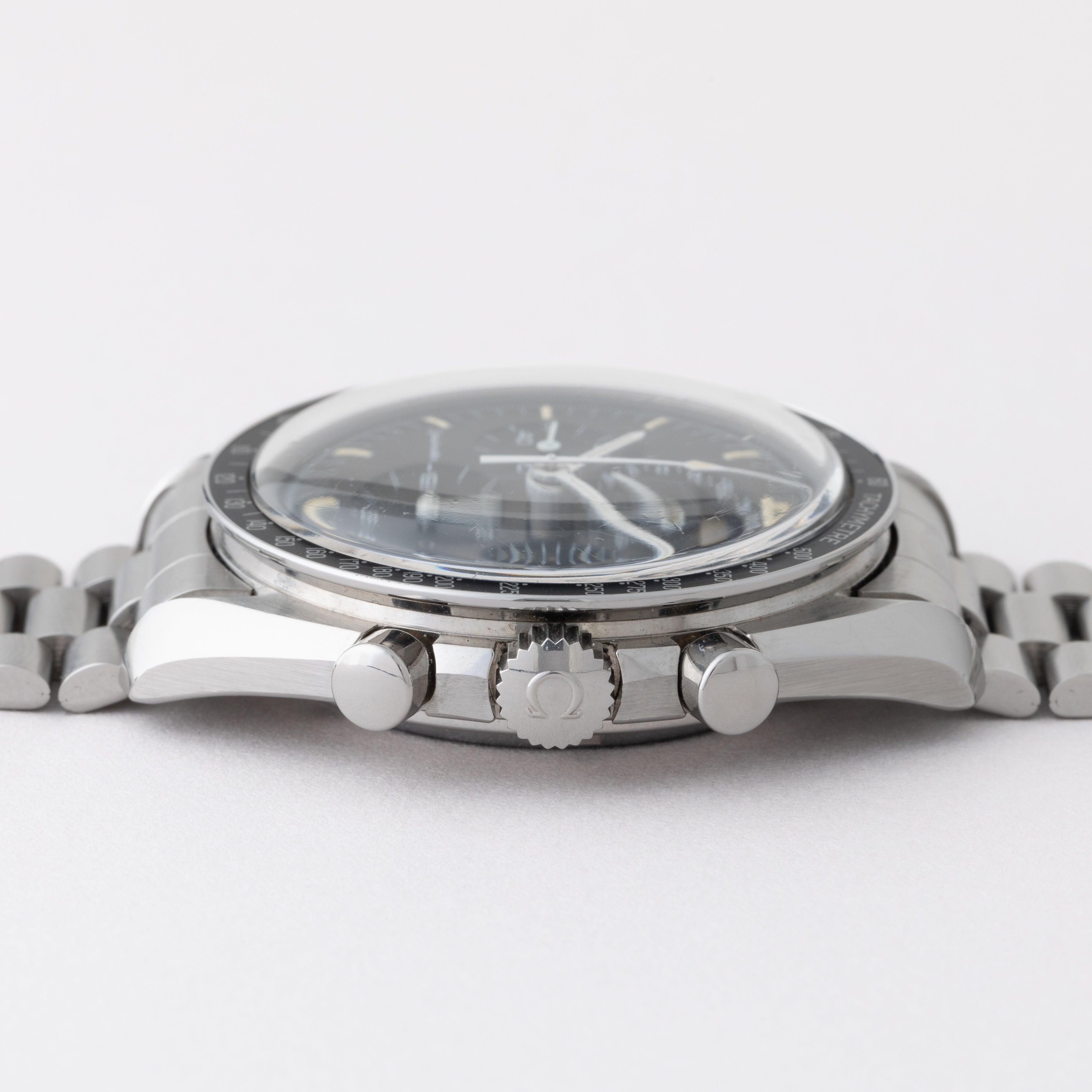 オメガ スピードマスター プロフェッショナル 1985年製 ムーンフェイズ Ref.345.0809 箱、ギャラ付き