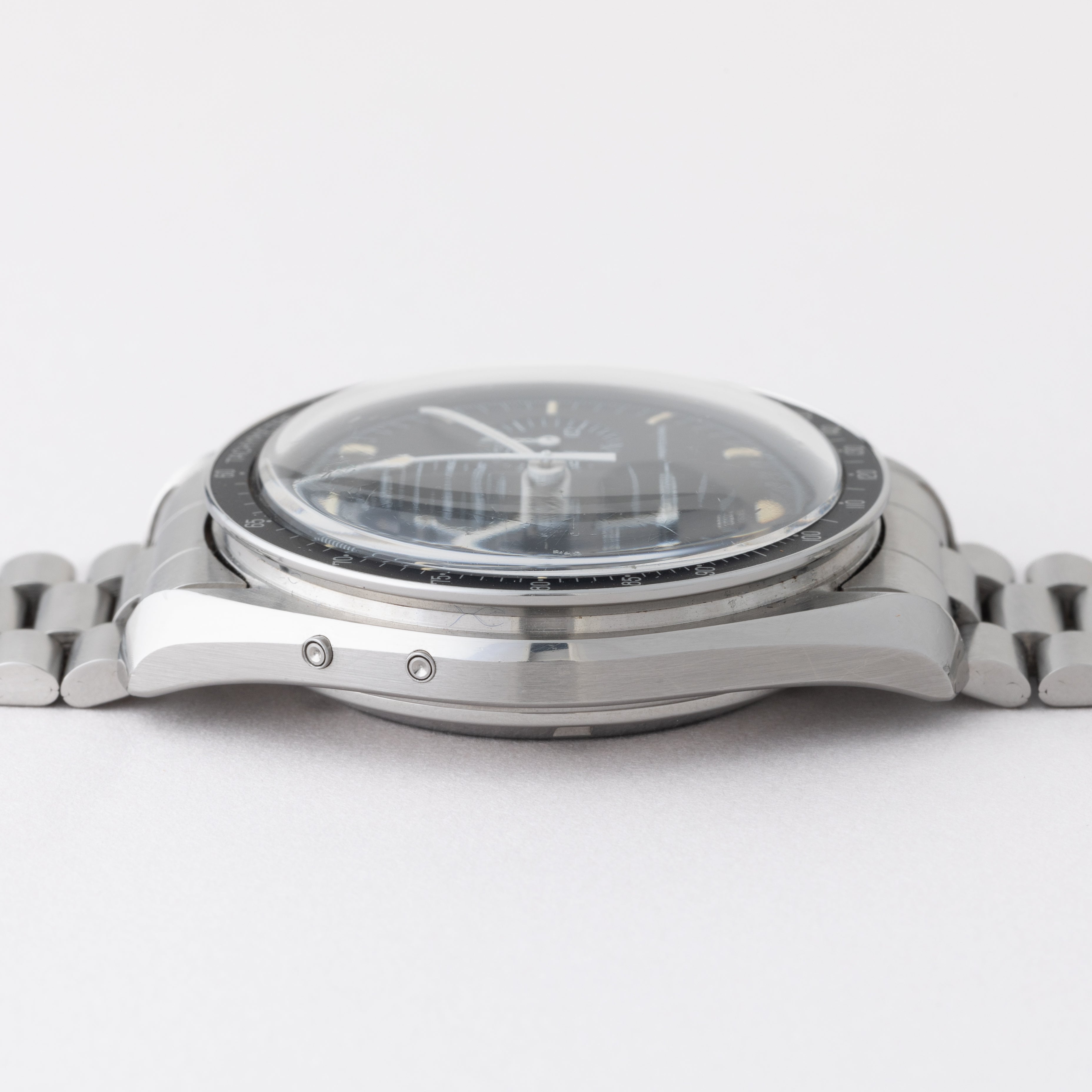 オメガ スピードマスター プロフェッショナル 1985年製 ムーンフェイズ Ref.345.0809 箱、ギャラ付き