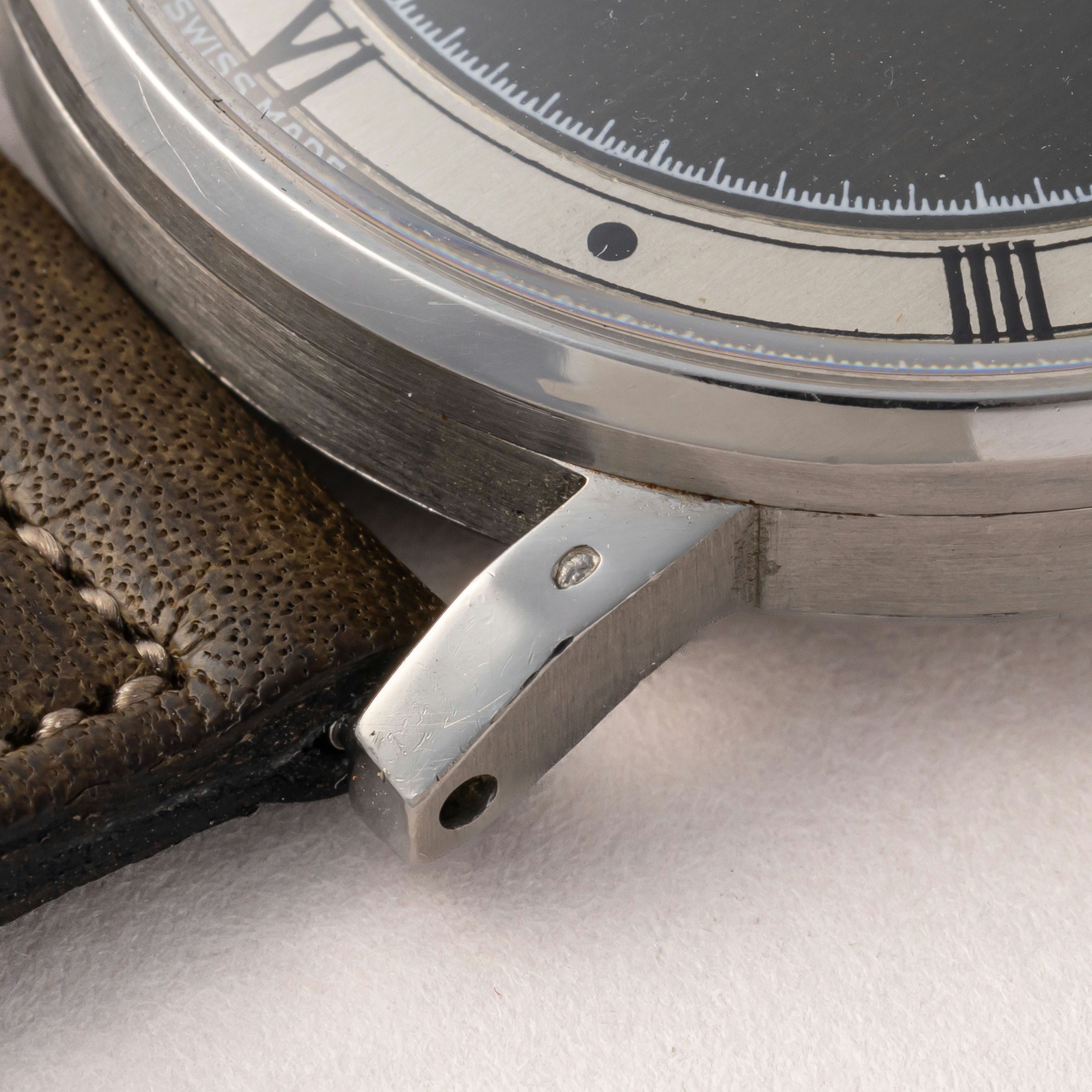 オメガ 30mmキャリバー ステンレスケース 1940年代製 Ref.2242/1 Cal.30SC T1 手巻き