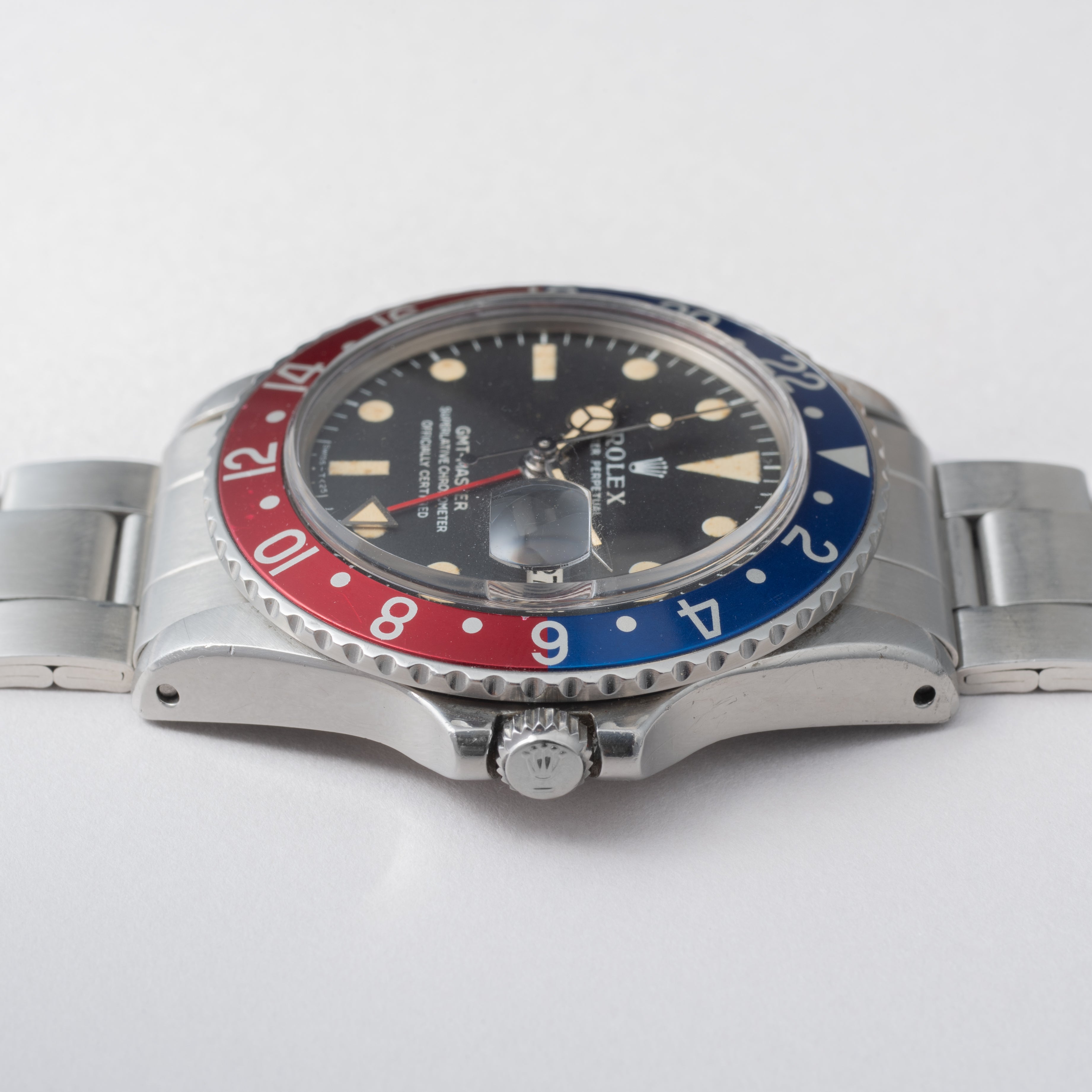 ロレックス GMTマスター ペプシベゼル 1971年製 Ref.1675 ロングEダイヤル