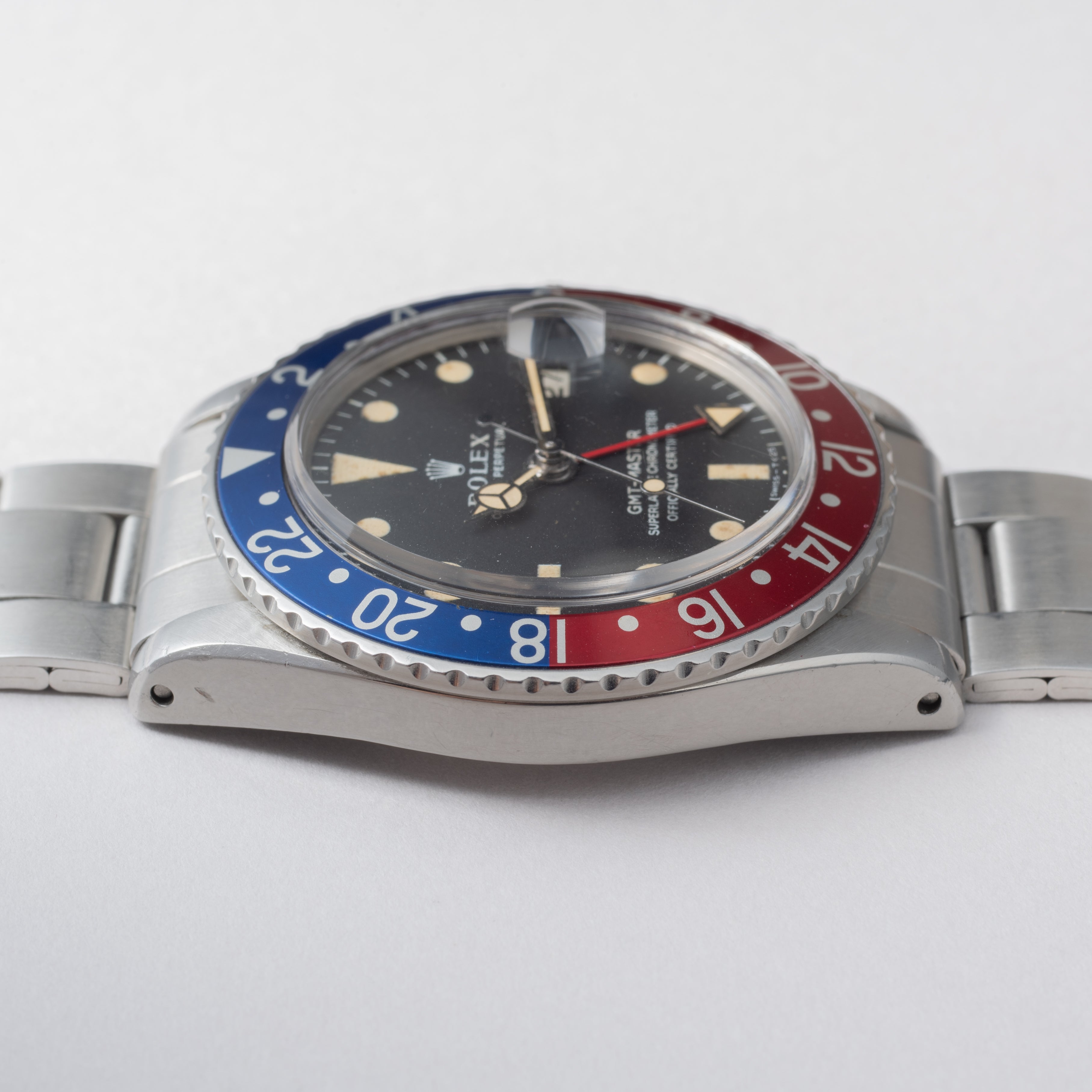 ロレックス GMTマスター ペプシベゼル 1971年製 Ref.1675 ロングEダイヤル