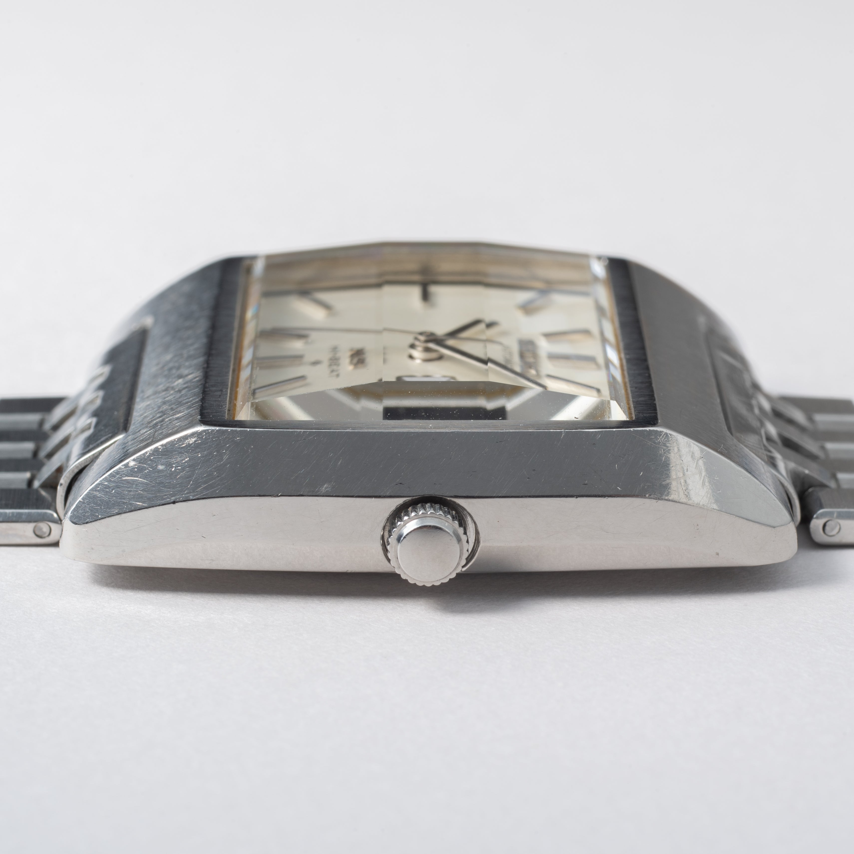 キングセイコー 1971年製 56KS Ref.5626-5010 スクエアモデル カットガラス ブレス付き