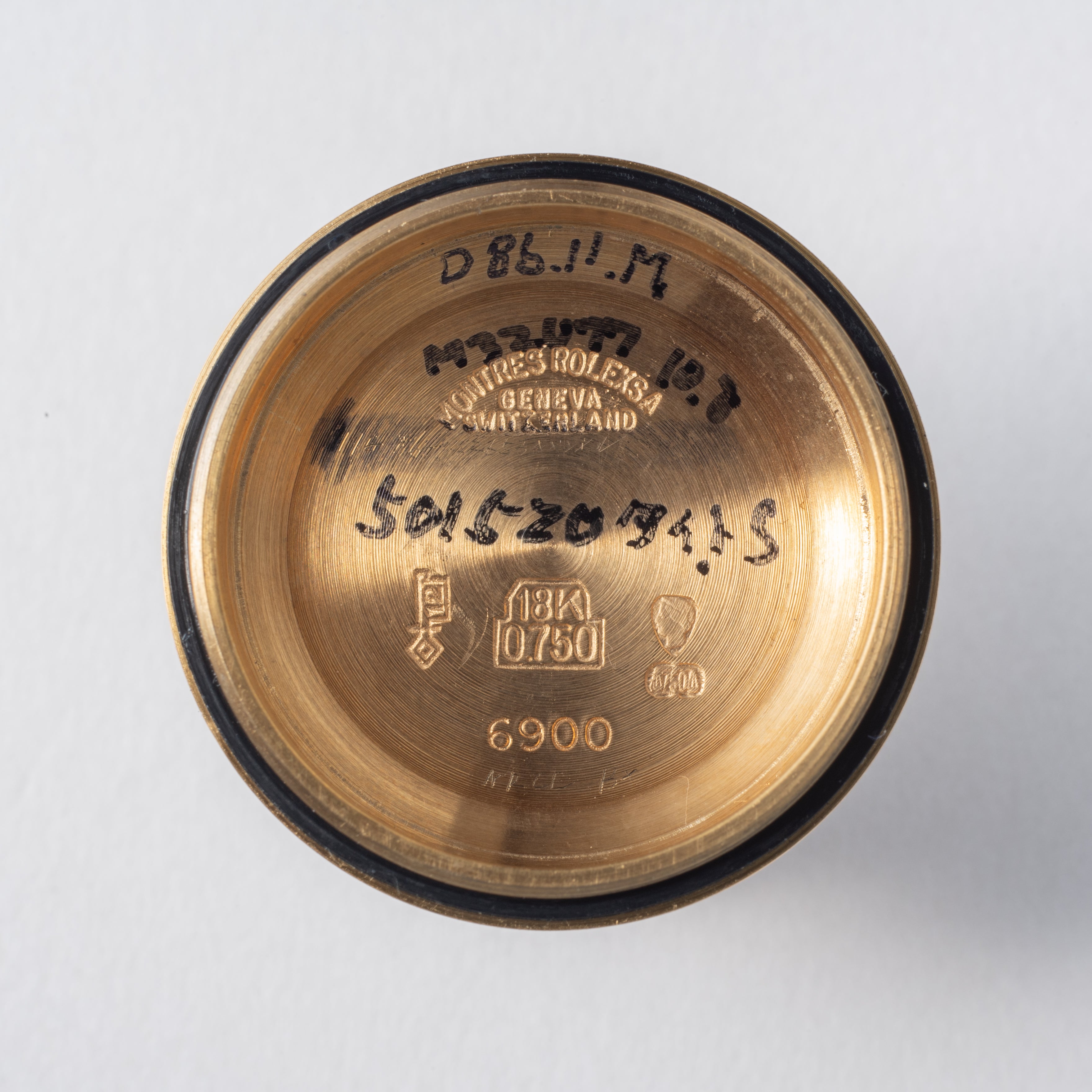 ロレックス レディース 18金無垢 1981年製 オイスターパーペチュアルデイト Ref.6917