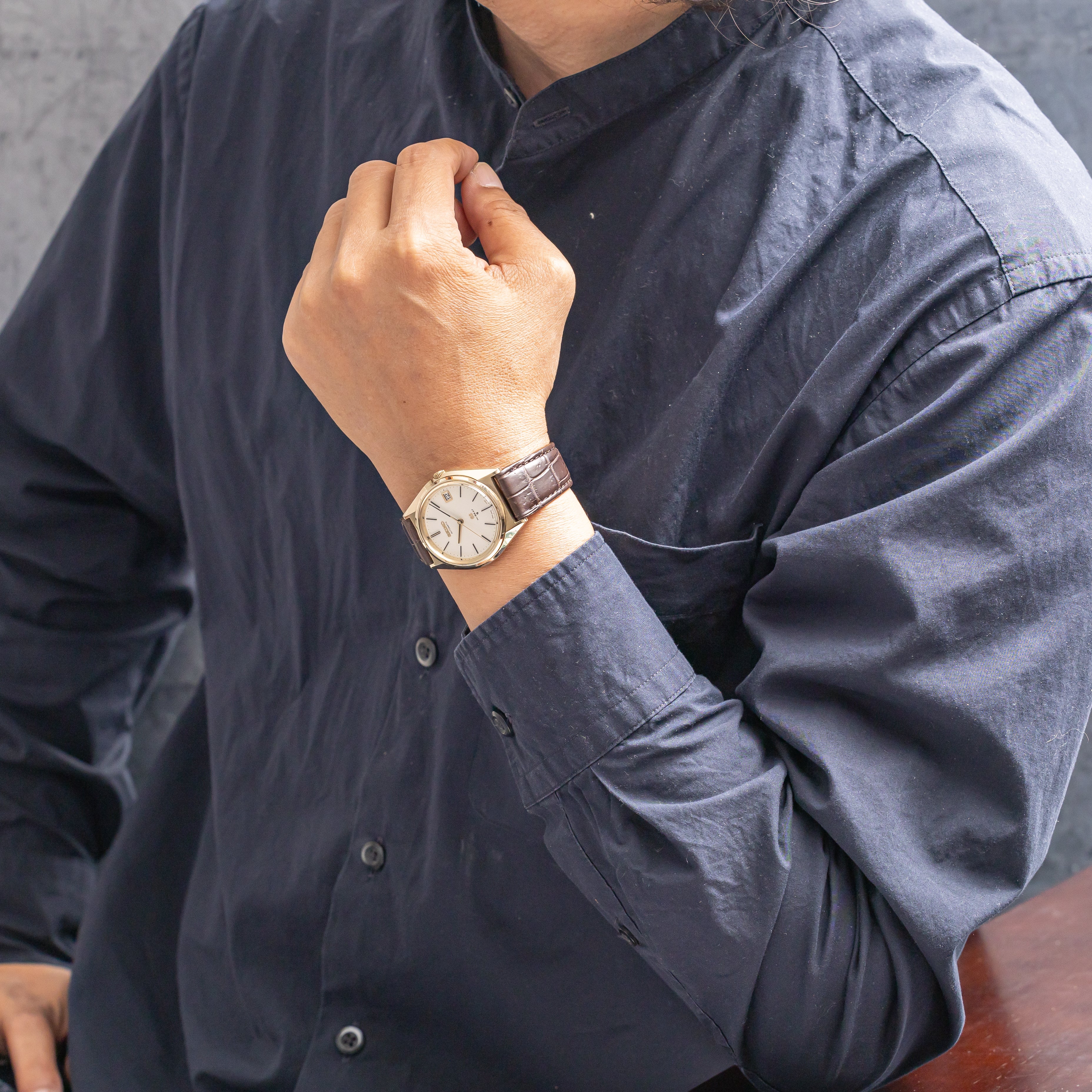 グランドセイコー 1971年製 CAPゴールド Ref.5645-7010 56GS ハイビート自動巻き