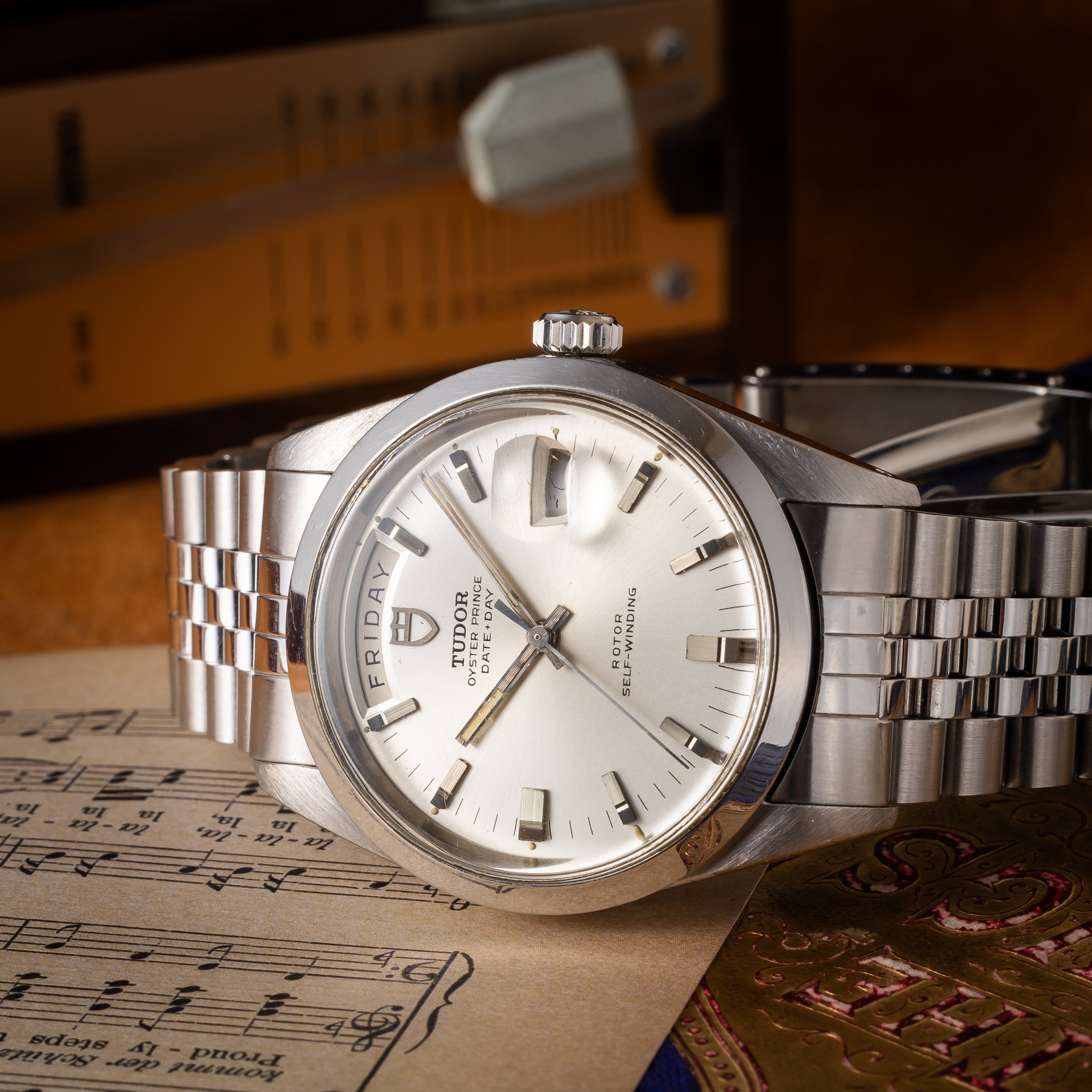 チューダー オイスタープリンス デイトデイ 1970年製/昭和45年製 Ref.7017/0 ブレス付き
