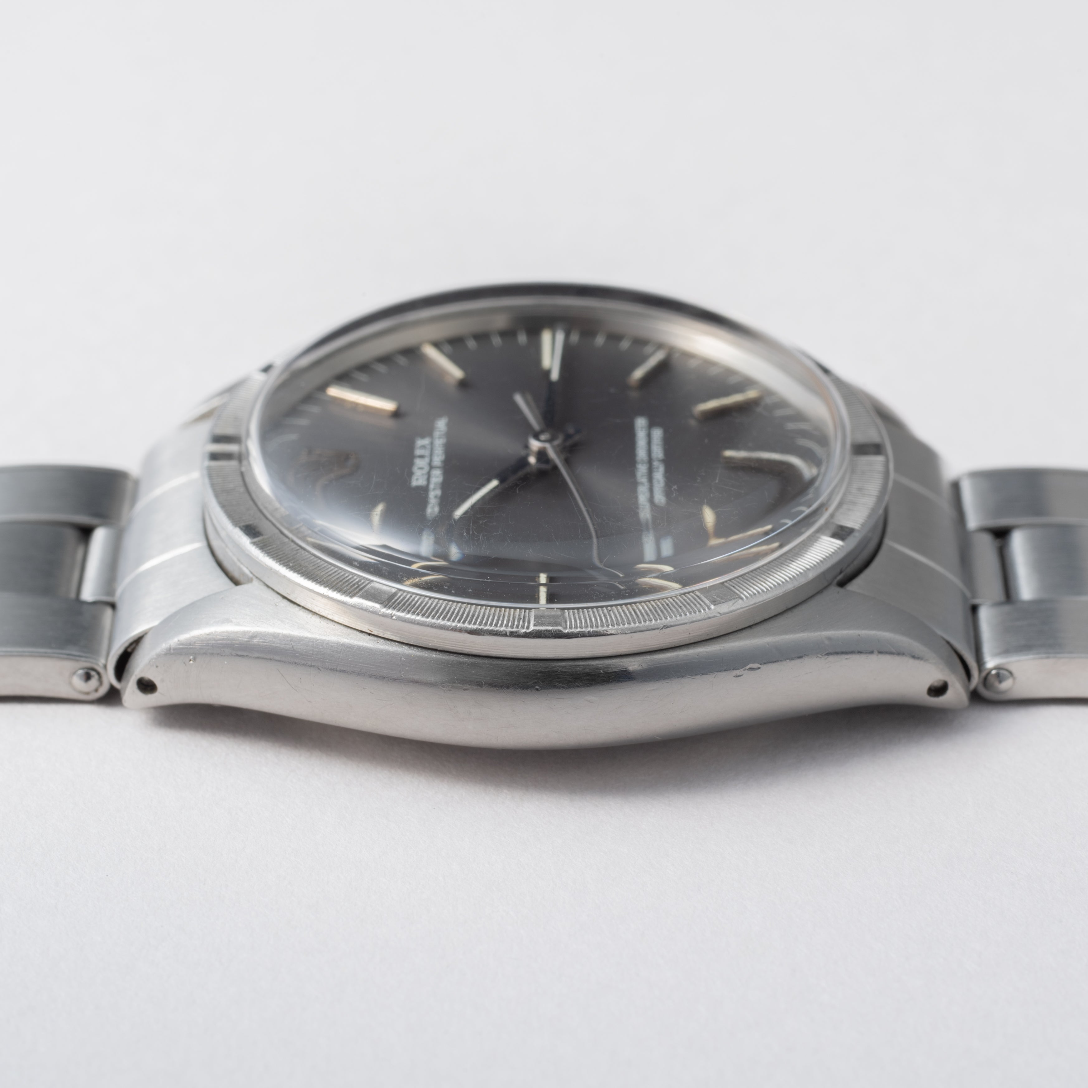 ロレックス オイスターパーペチュアル 1967年製 Ref.1007 グレーダイヤル