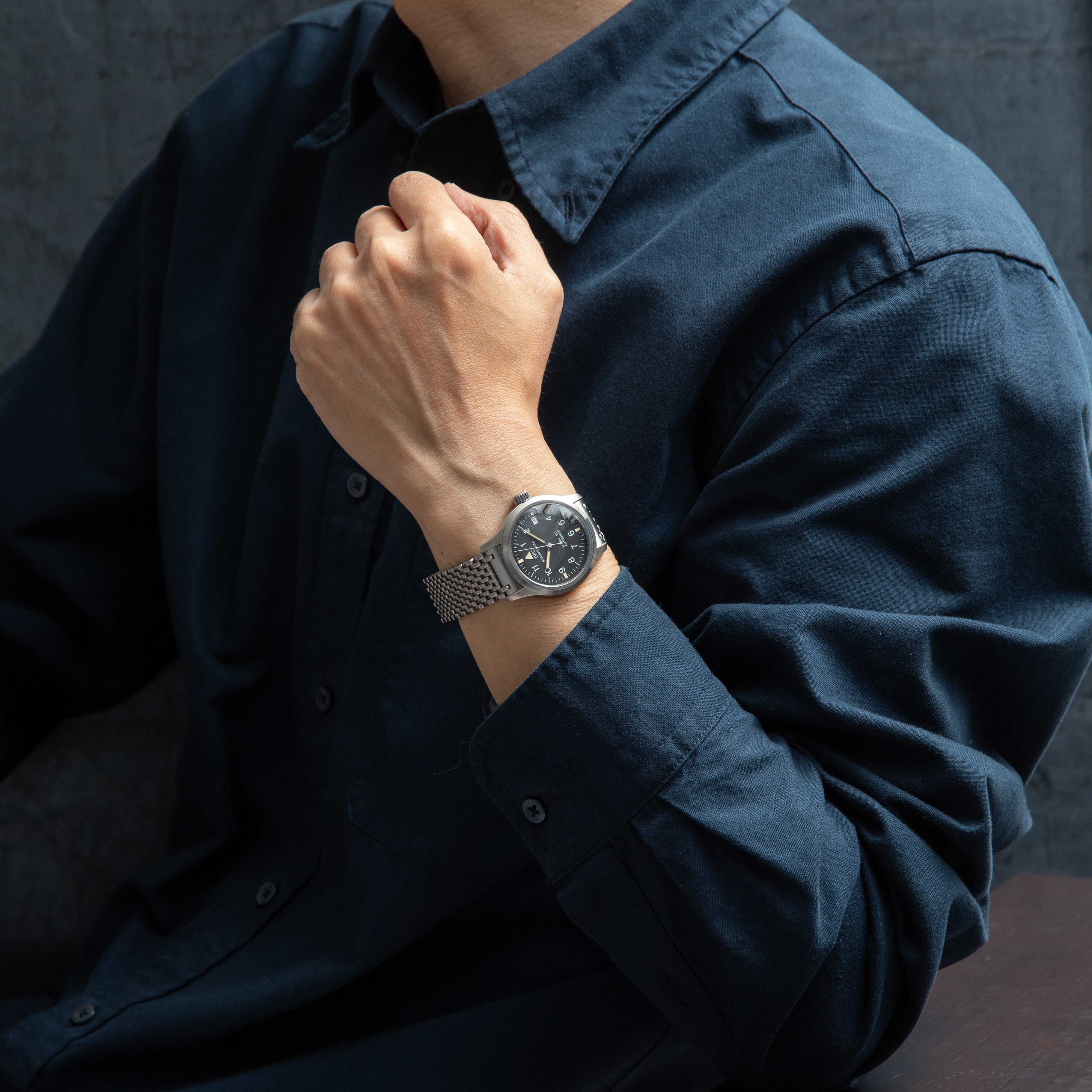 IWC マーク12 1996年製 Cal.884/2 Ref.3241 自動巻き 純正ブレス付き