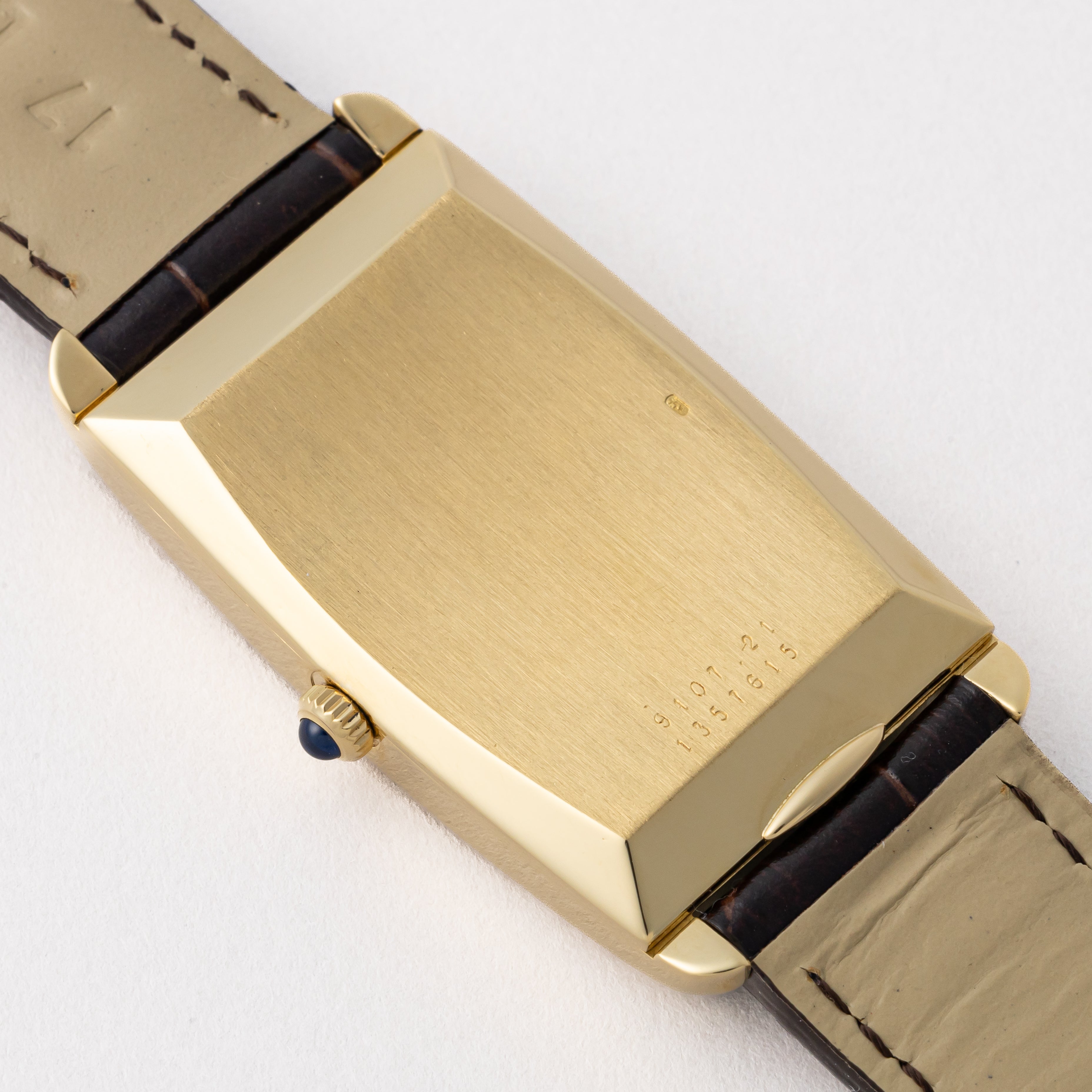 ジャガールクルト レクタンギュラー 18金無垢 Ref.9107.21 箱付き 1980年代製