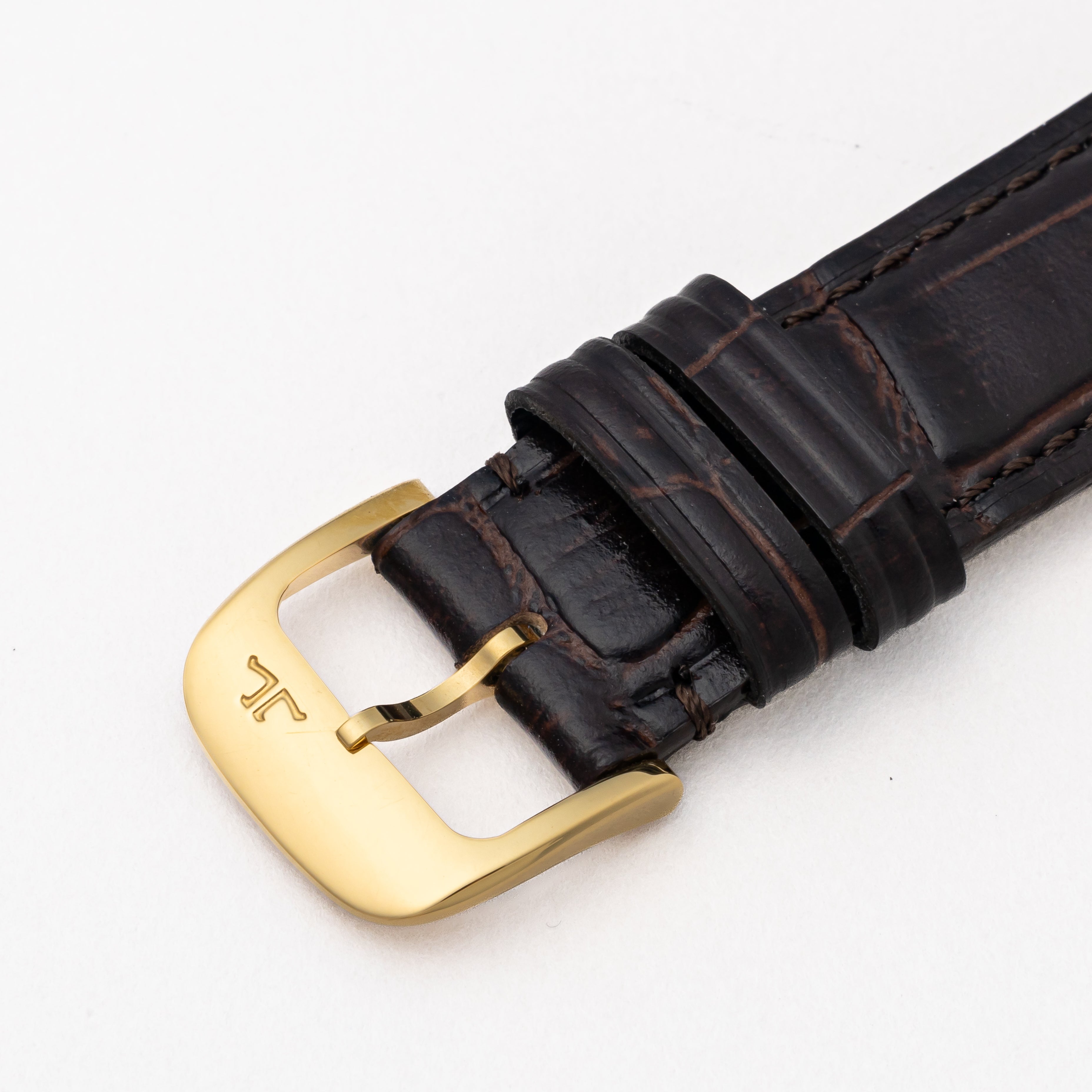 ジャガールクルト レクタンギュラー 18金無垢 Ref.9107.21 箱付き 1980年代製