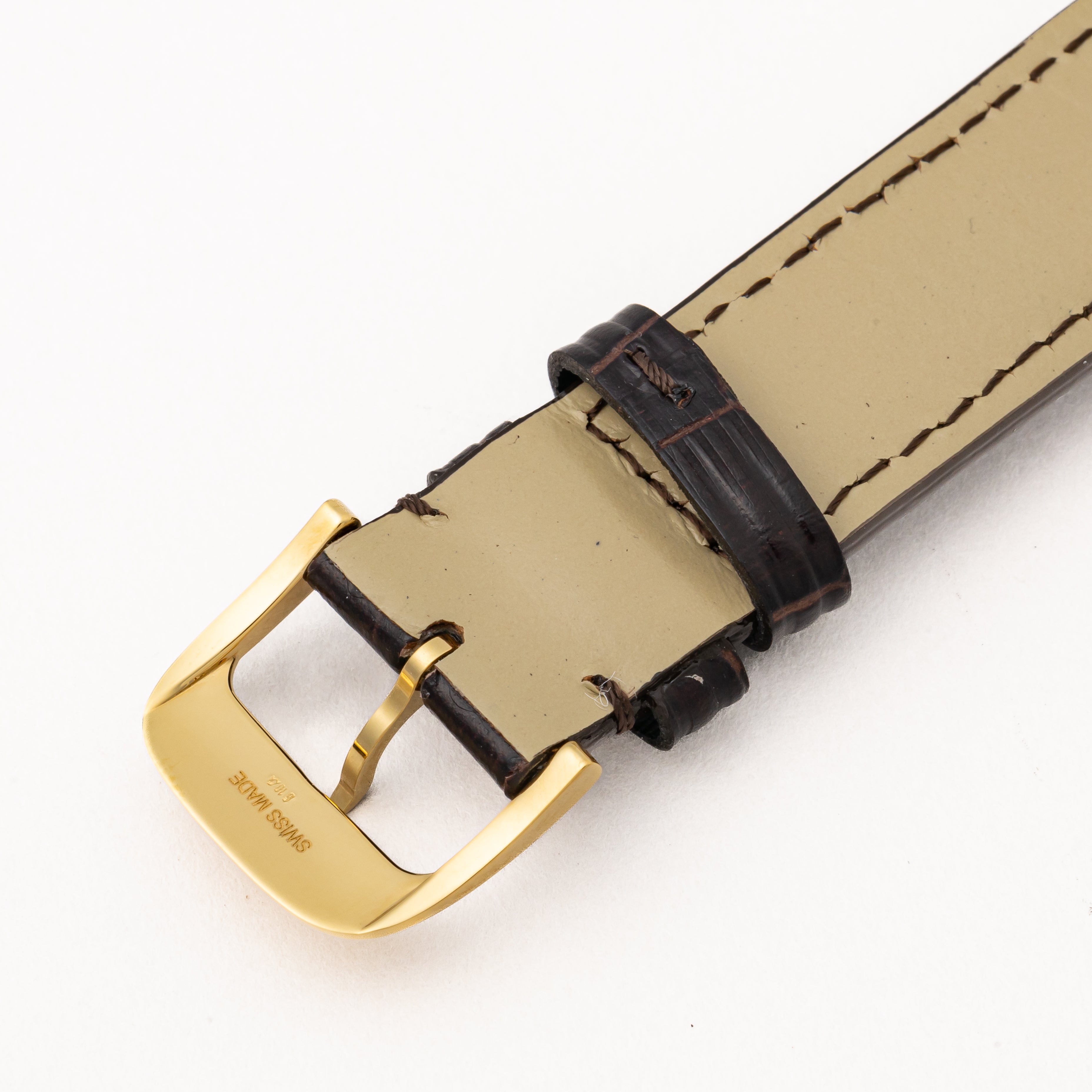 ジャガールクルト レクタンギュラー 18金無垢 Ref.9107.21 箱付き 1980年代製