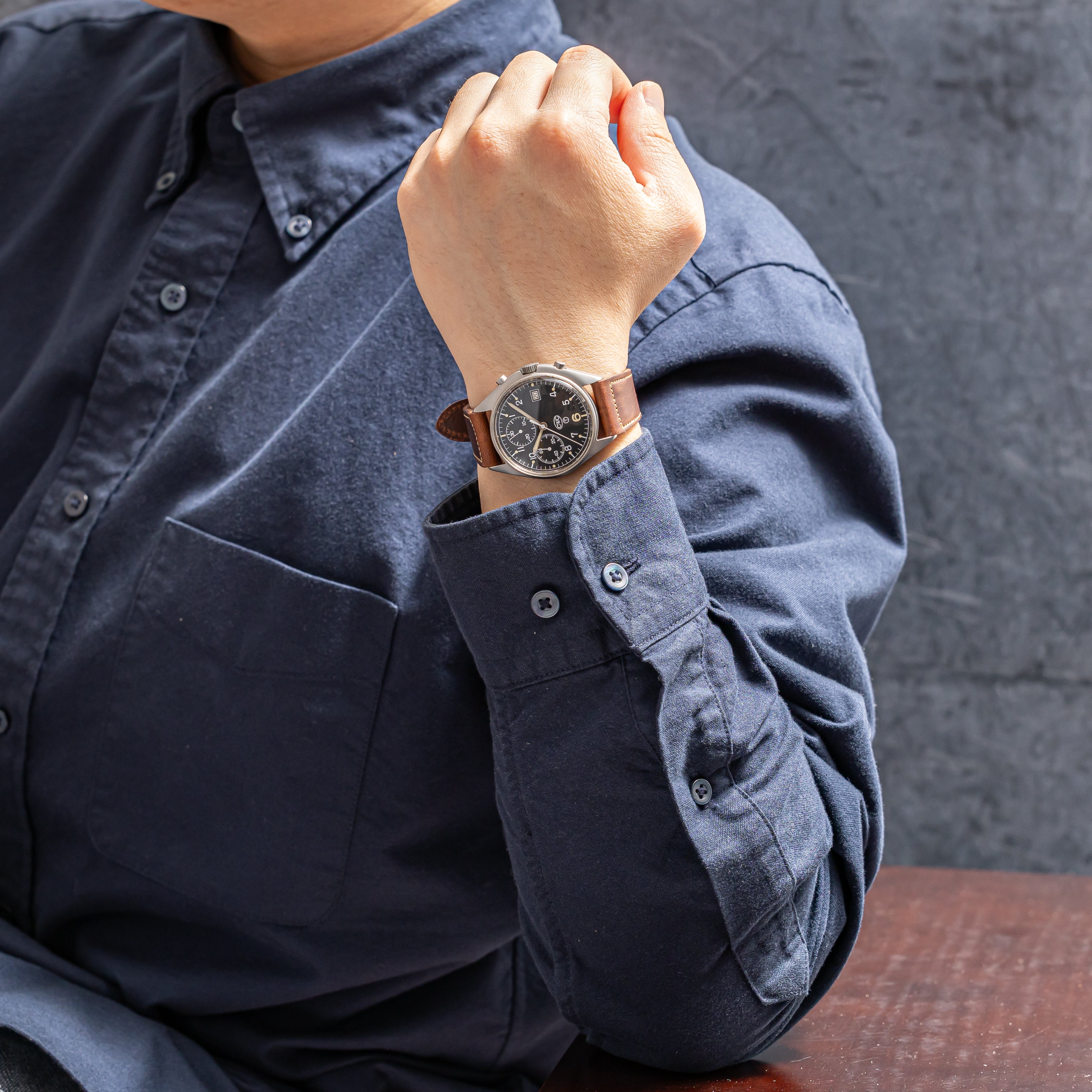 CWCブロードアロー ミリタリークロノグラフ 1990年代製 Ref.6645-99