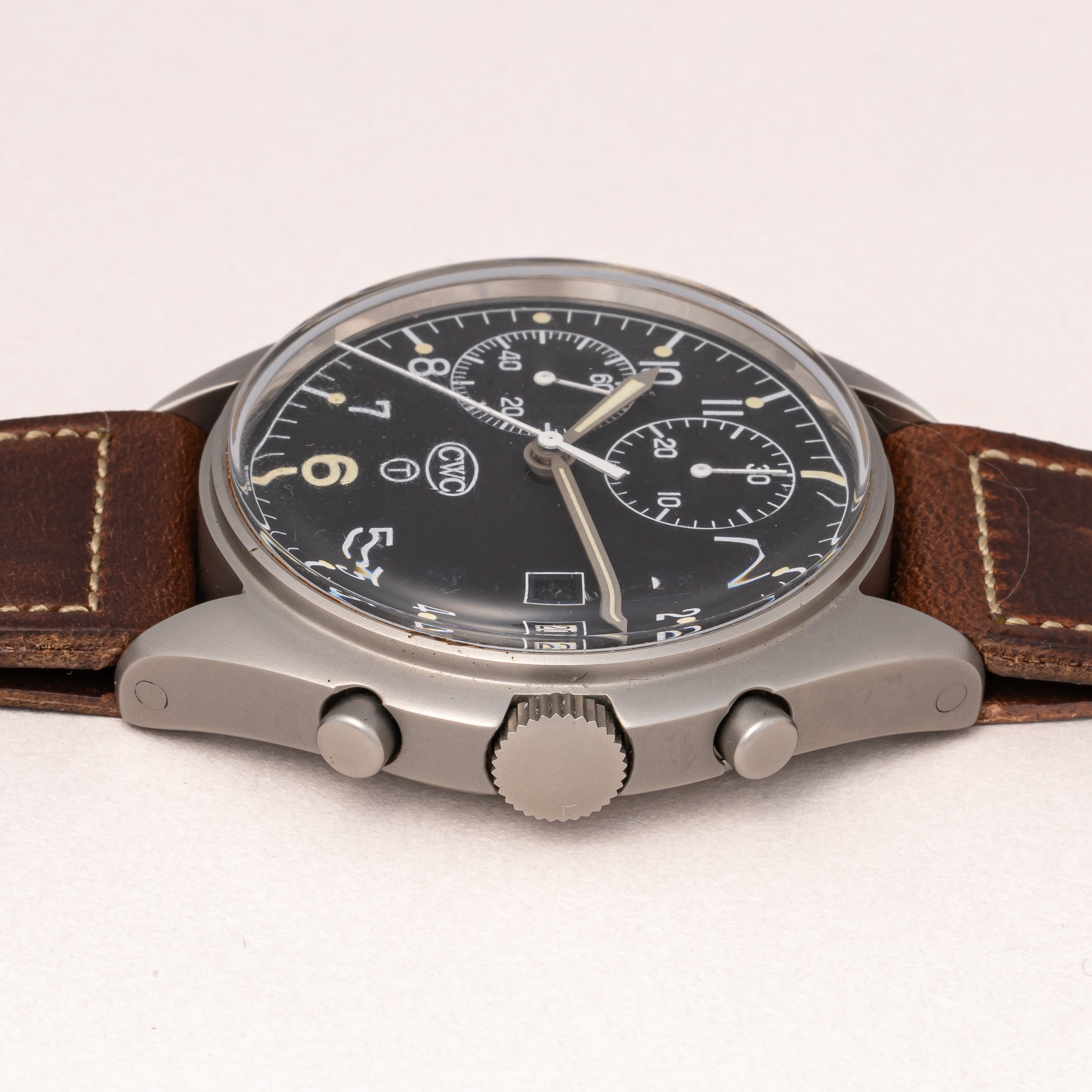 CWCブロードアロー ミリタリークロノグラフ 1990年代製 Ref.6645-99