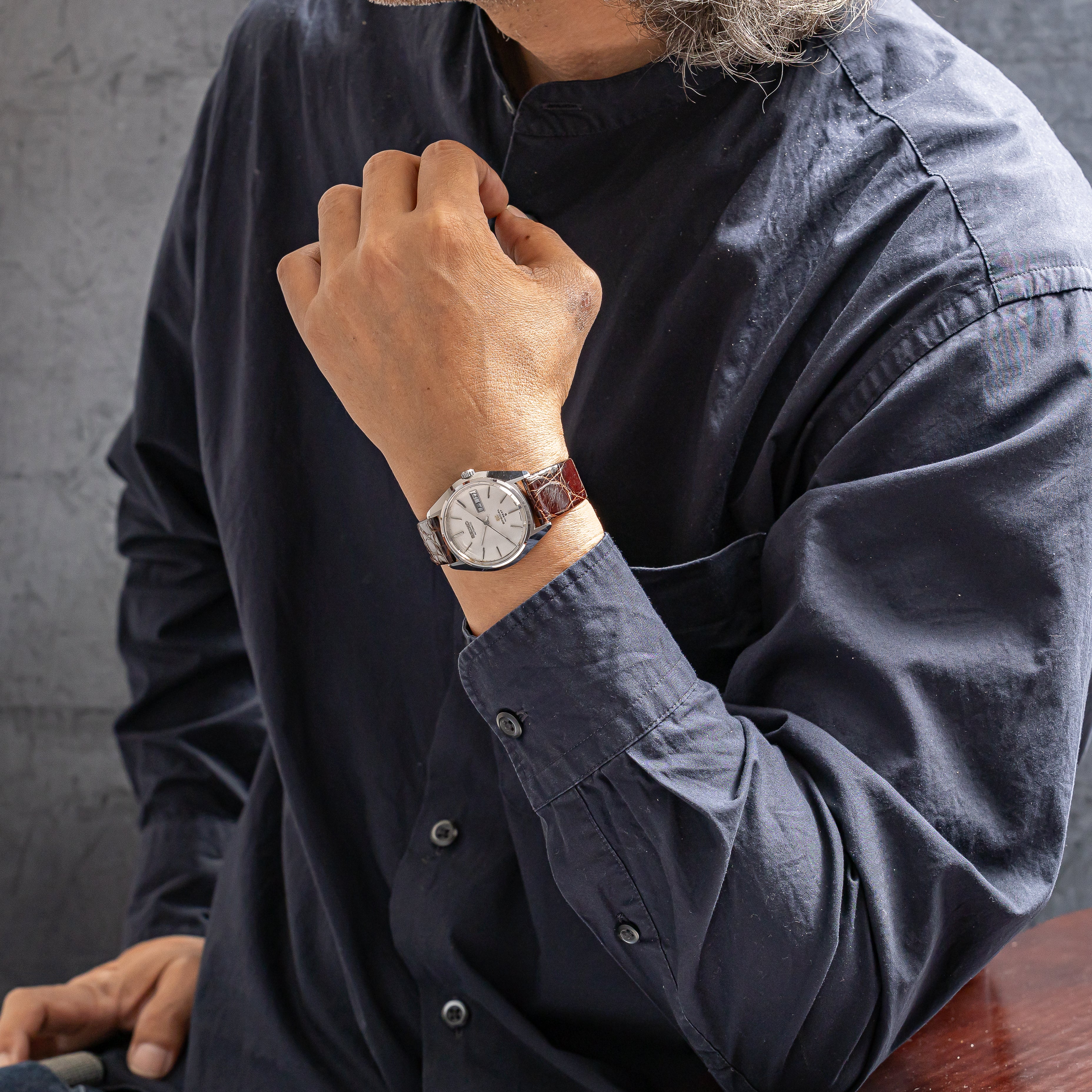 グランドセイコー スペシャル 1970年製/昭和45年製 Ref.6156-8010 カットガラス 純正尾錠付き