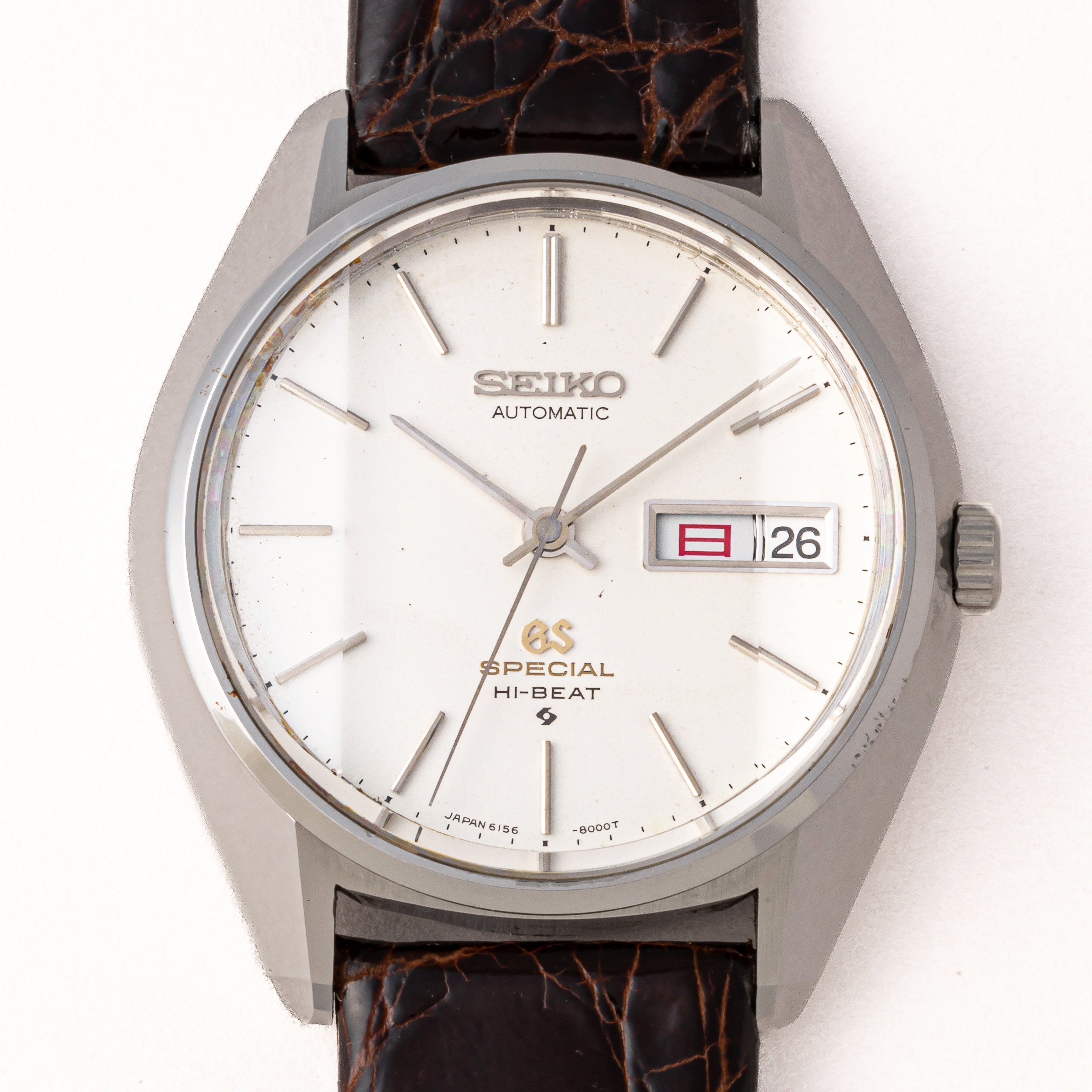 グランドセイコー スペシャル 1970年製/昭和45年製 Ref.6156-8010 カットガラス 純正尾錠付き