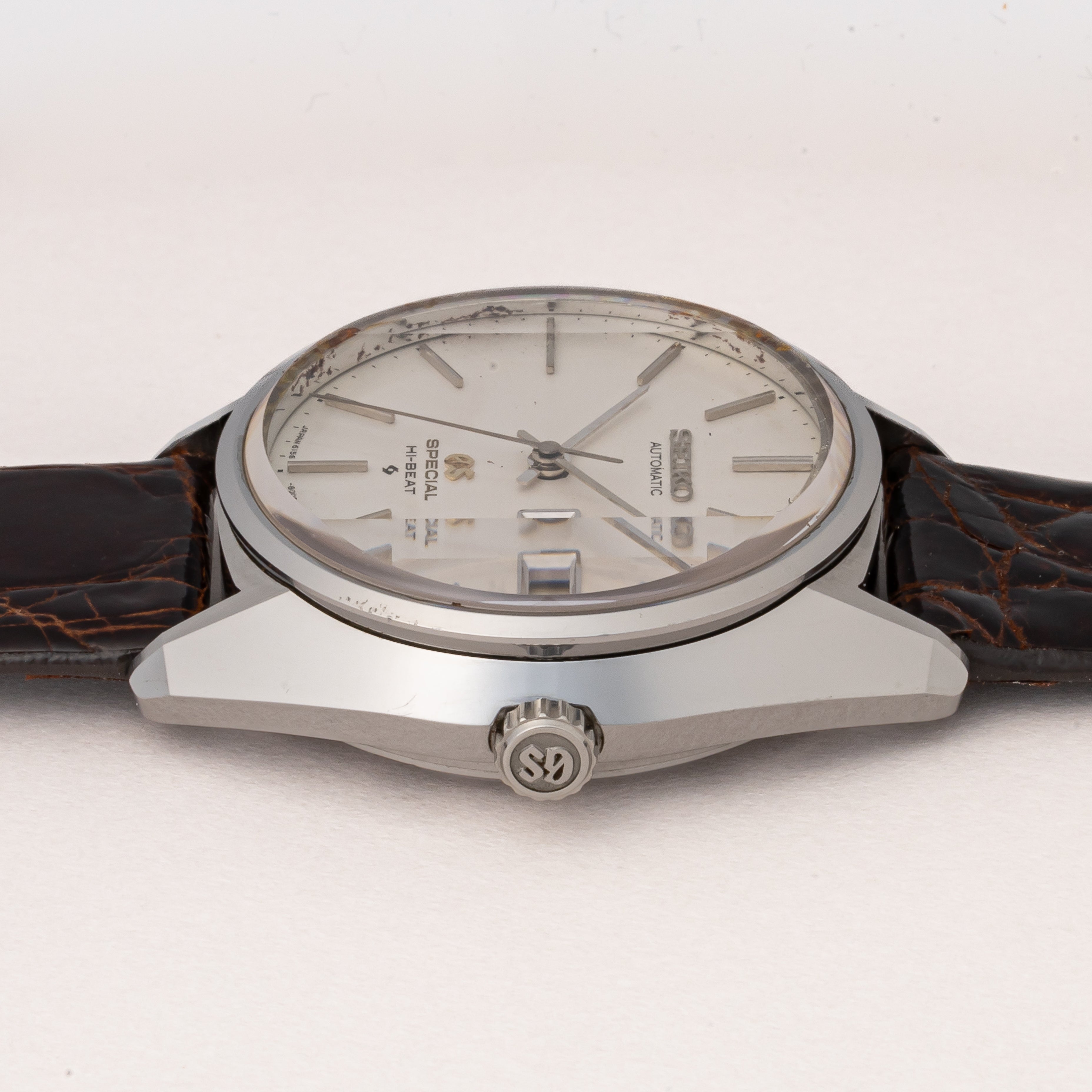 グランドセイコー スペシャル 1970年製/昭和45年製 Ref.6156-8010 カットガラス 純正尾錠付き