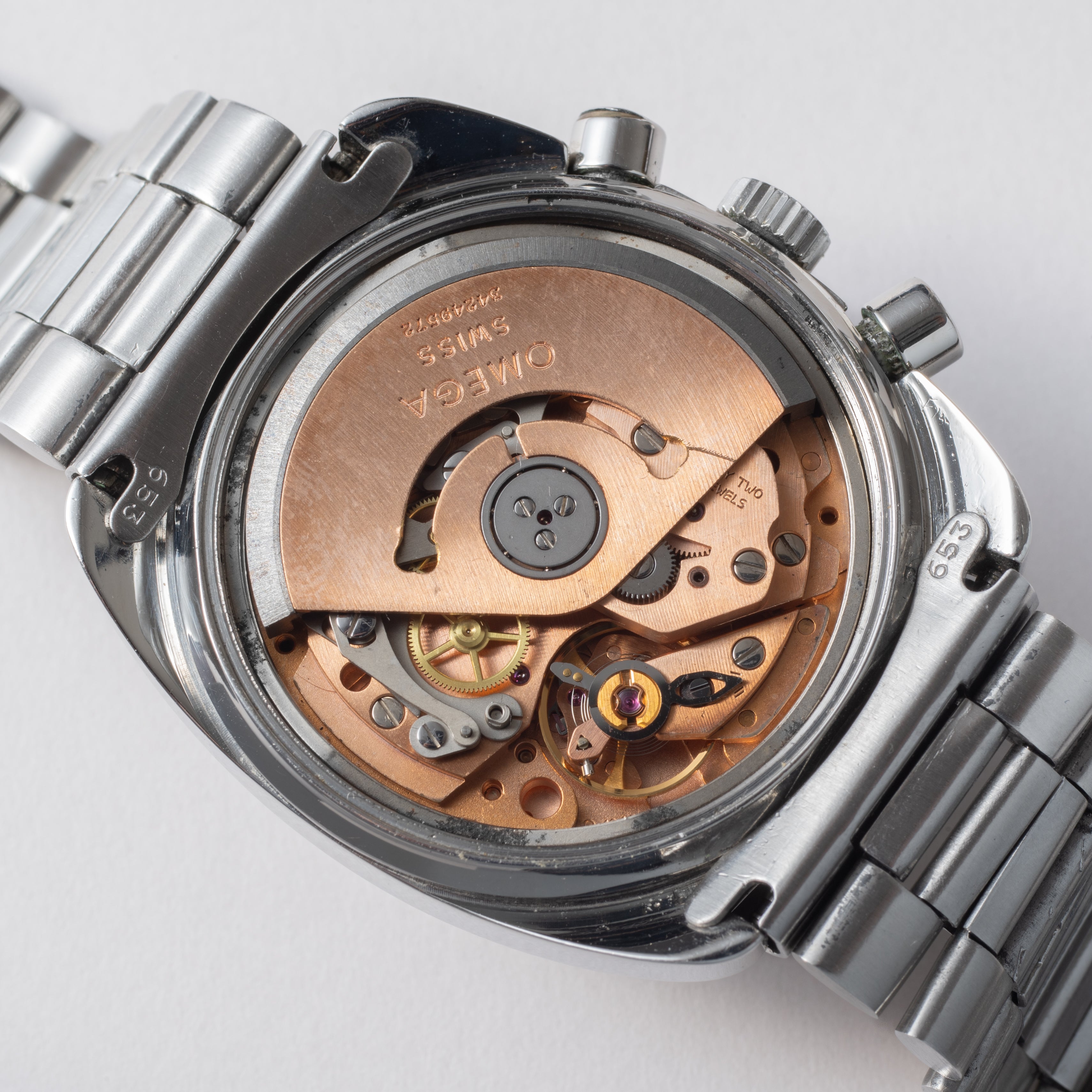 オメガ シーマスター クロノグラフ ジェダイ 1974年製 Ref.176.007 純正ブレス