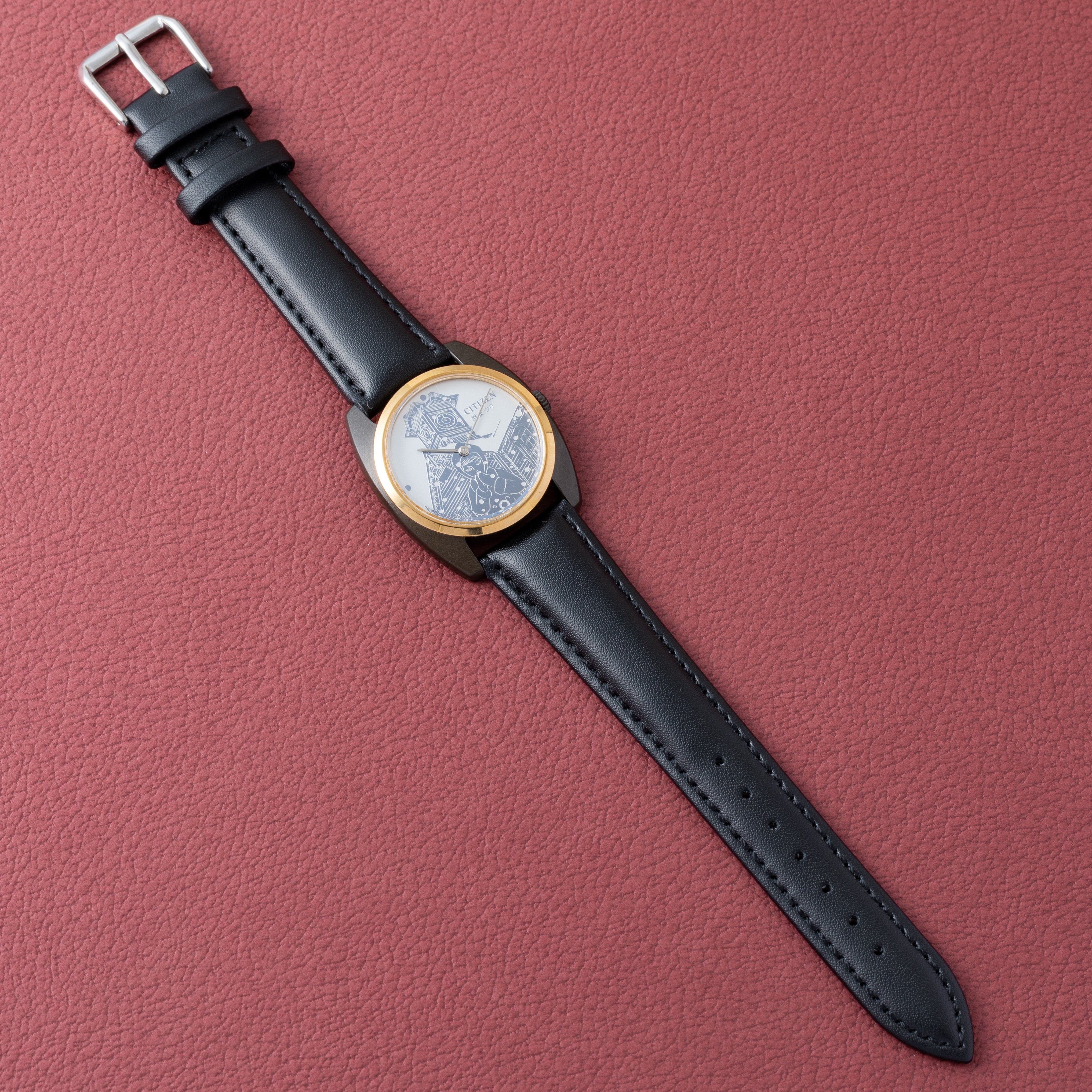 シチズン 雪祭り 1973年製 手巻き Ref.4-674626TA ブラックケース