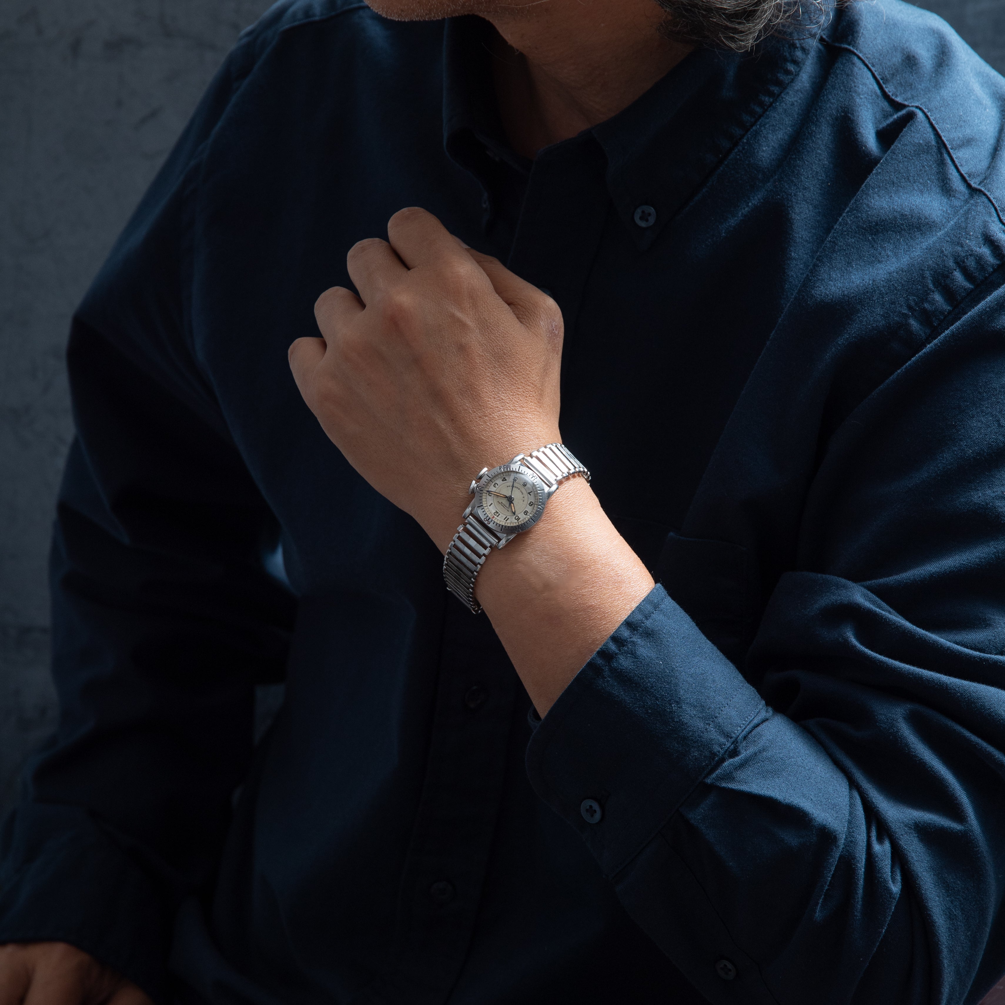 ウィットナー ウィームス 1940年代製 手巻き パイロットウオッチ