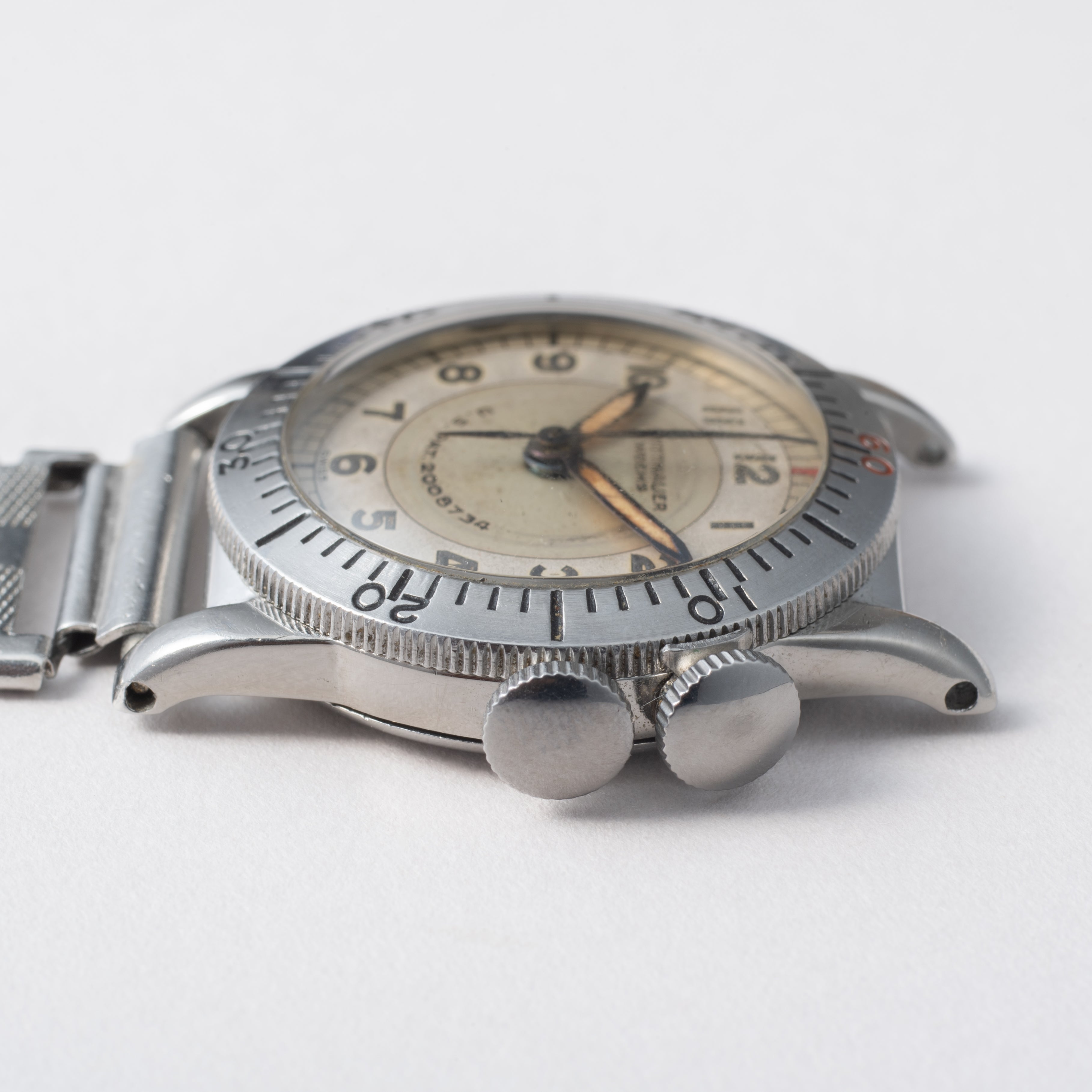 ウィットナー ウィームス 1940年代製 手巻き パイロットウオッチ